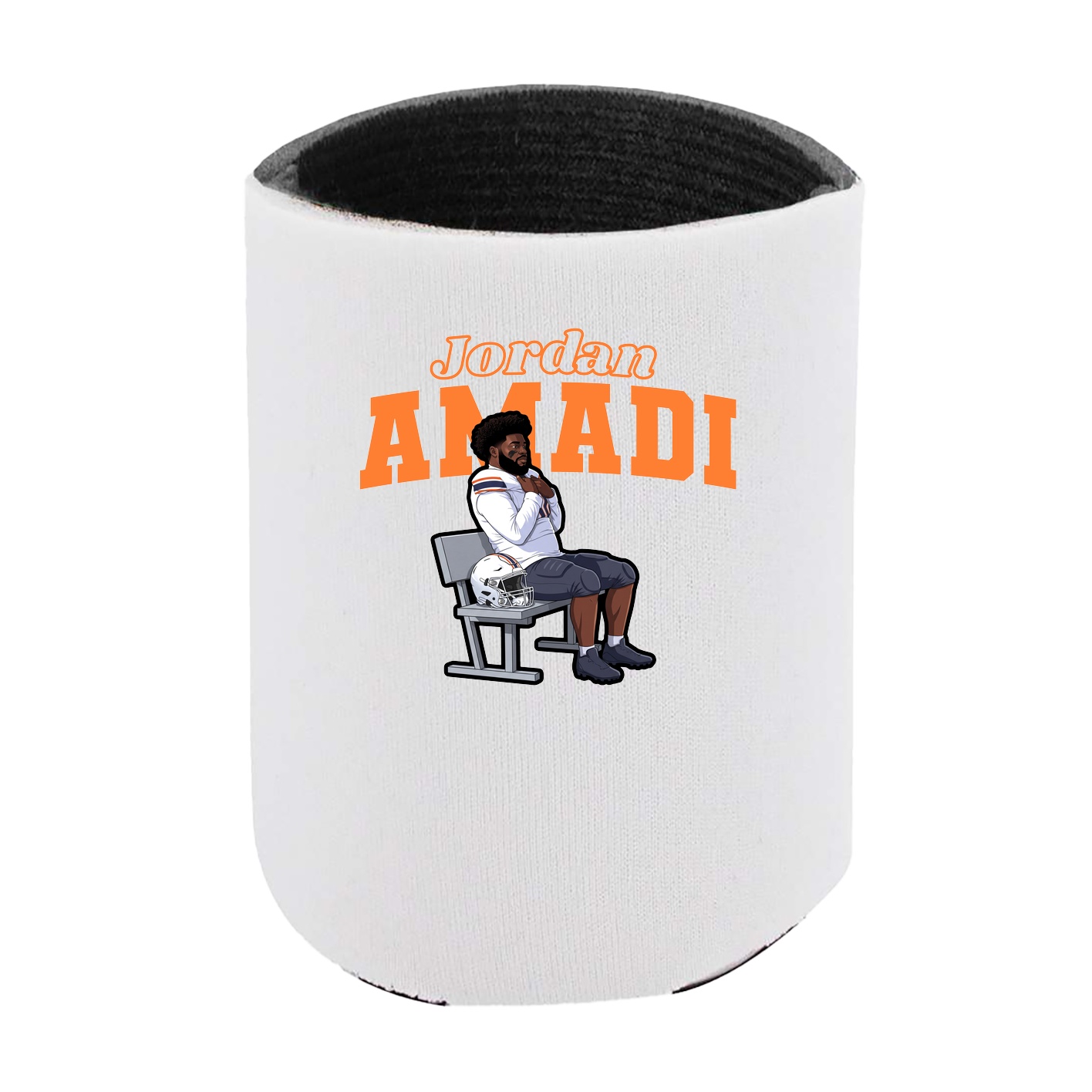Can Holder — Name Arch in White