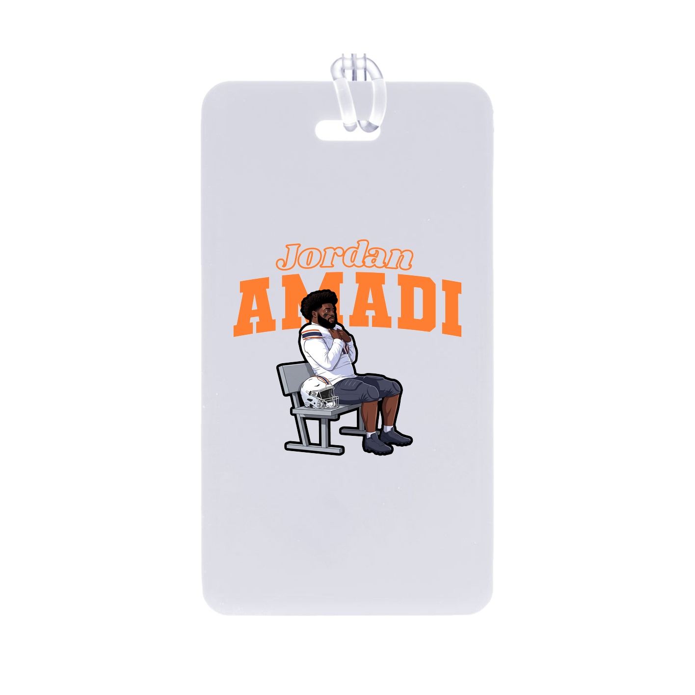 Bag Tag — Name Arch in Classic