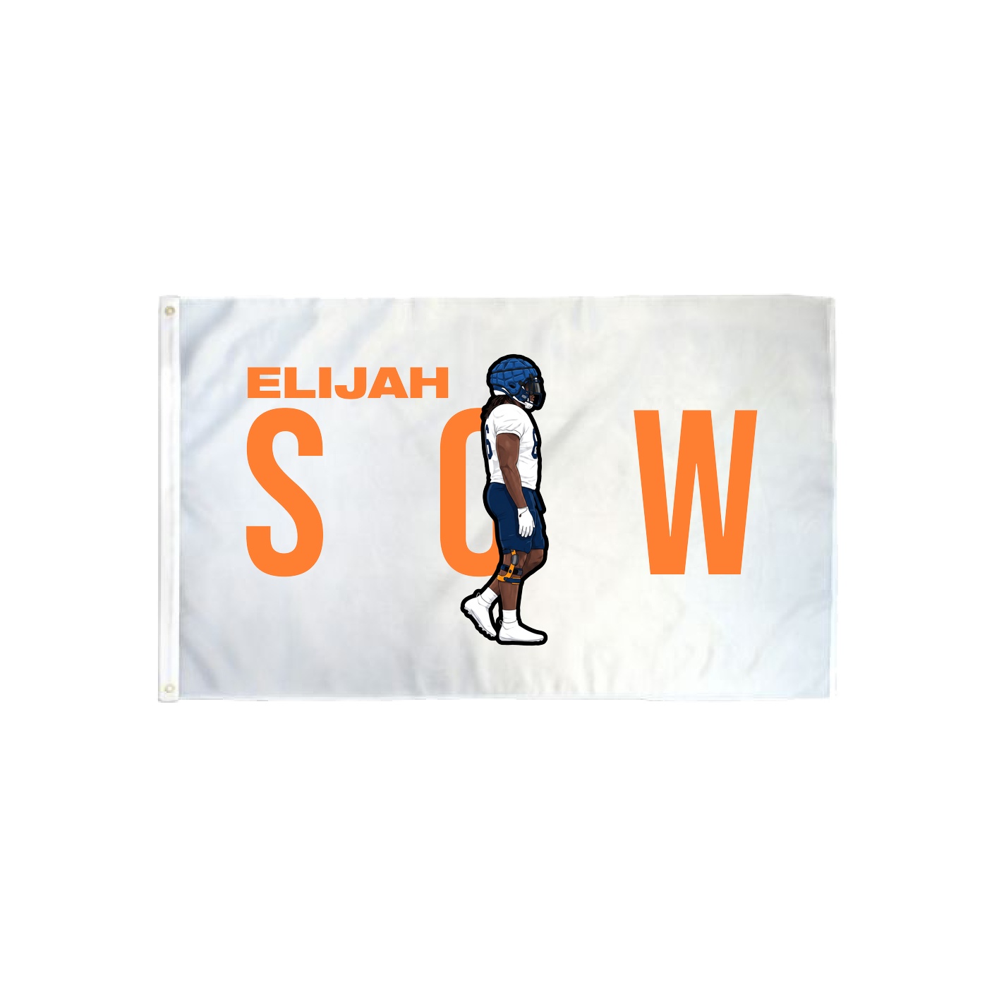 3x5 Flag — Player Name in Classic