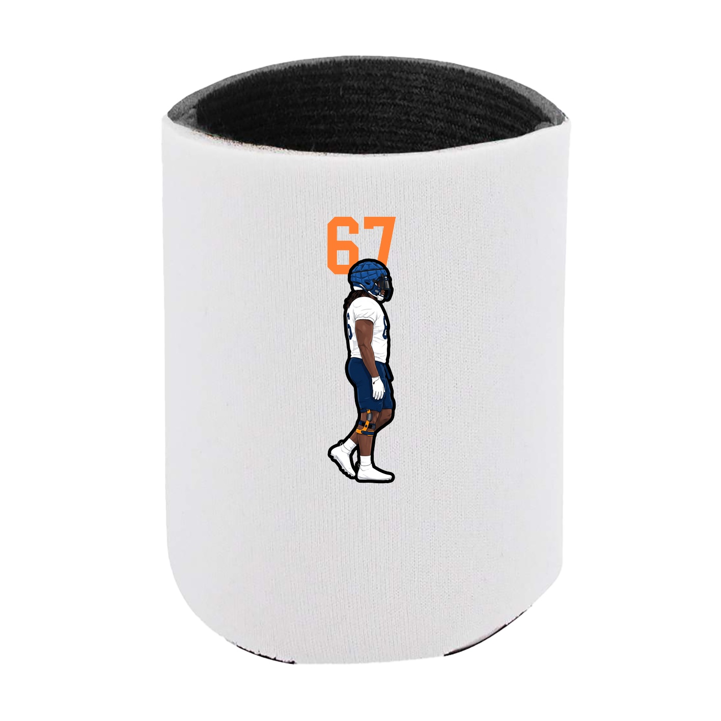 Can Holder — Number Top in White