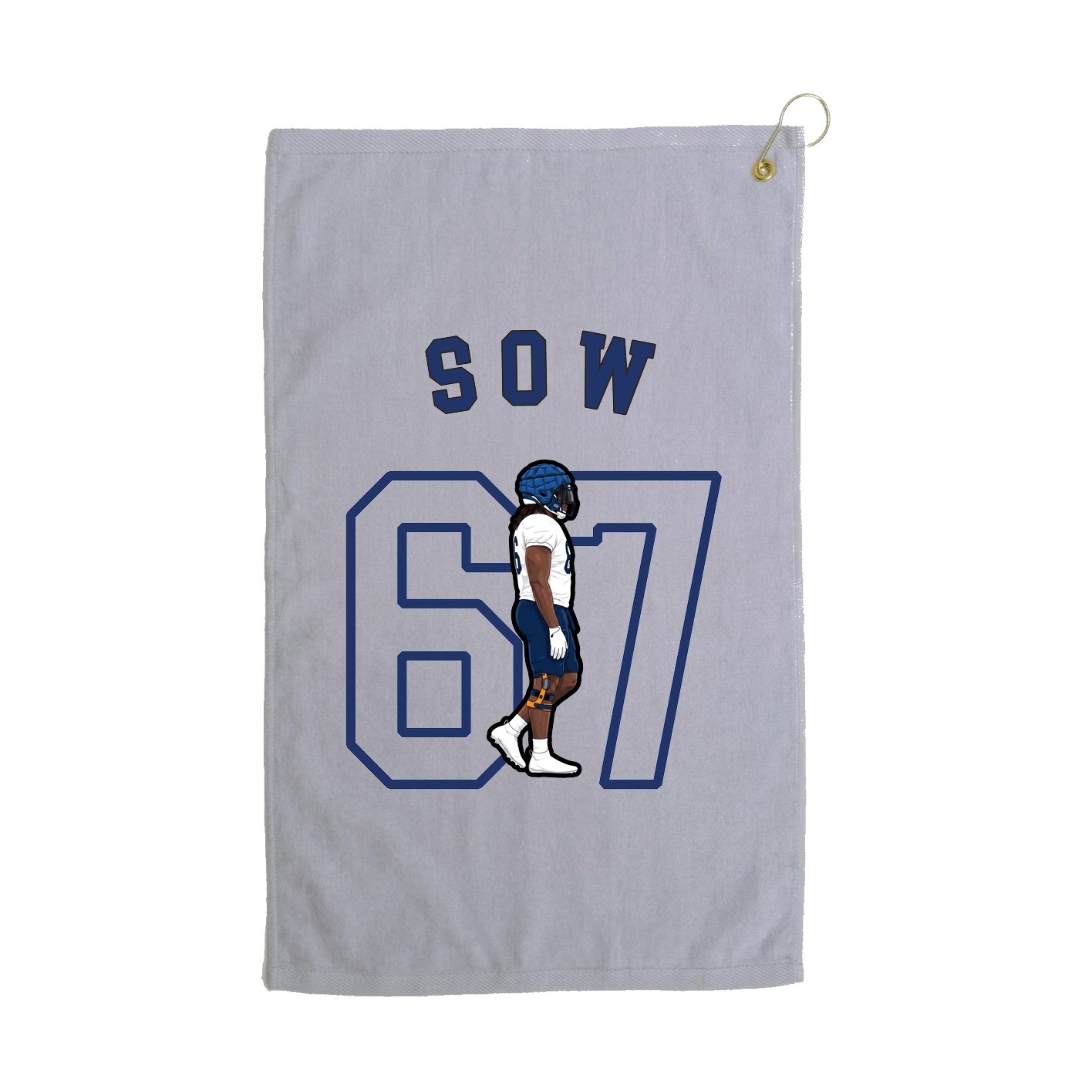 Golf Towel — Shirsey Arch in Grey