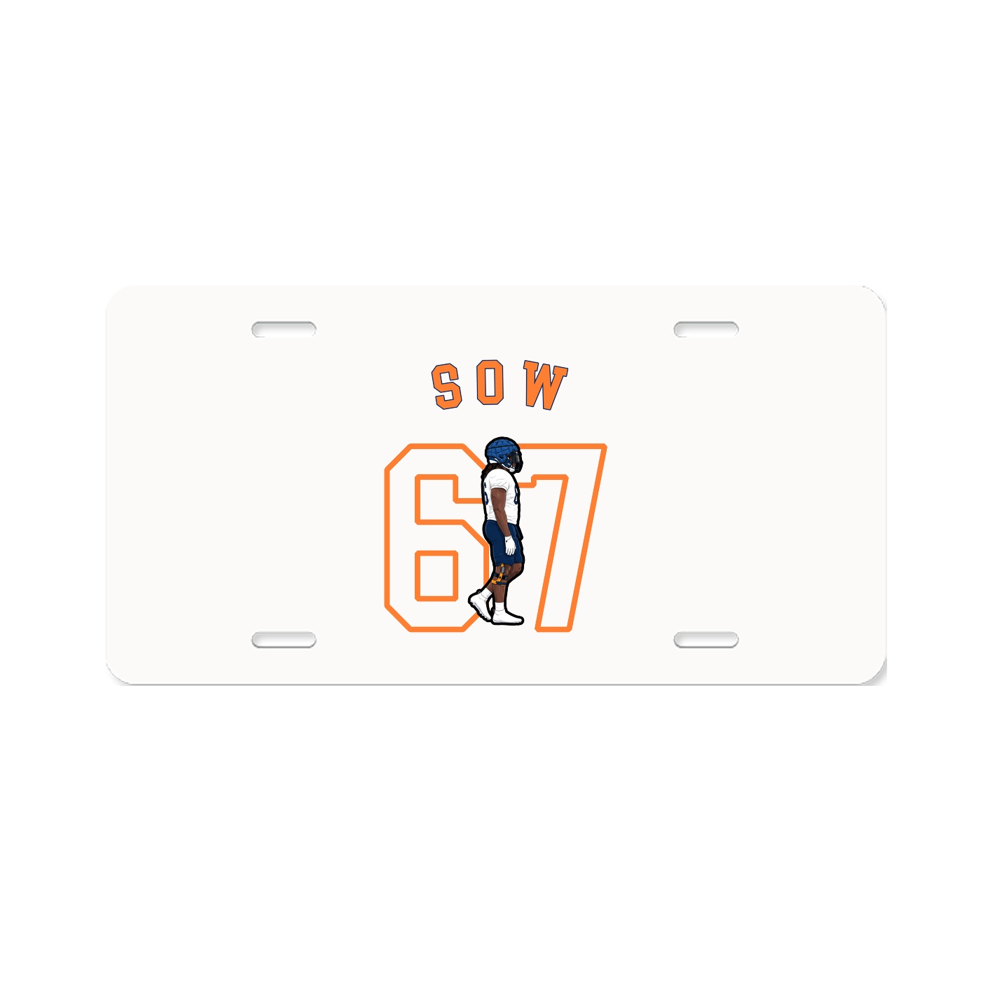 License Plate — Shirsey Arch in Classic
