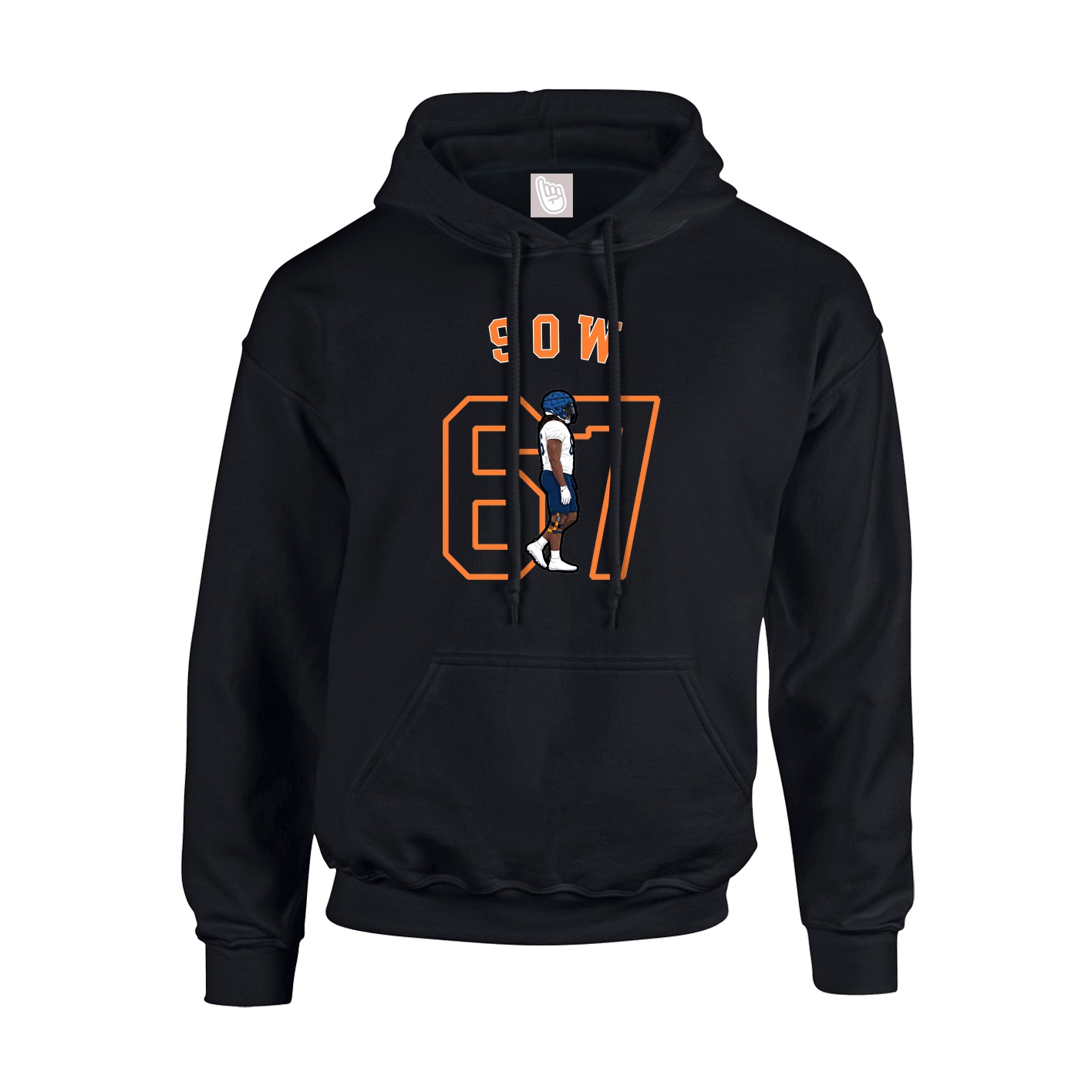 Youth Hoodie — Shirsey Arch in Black