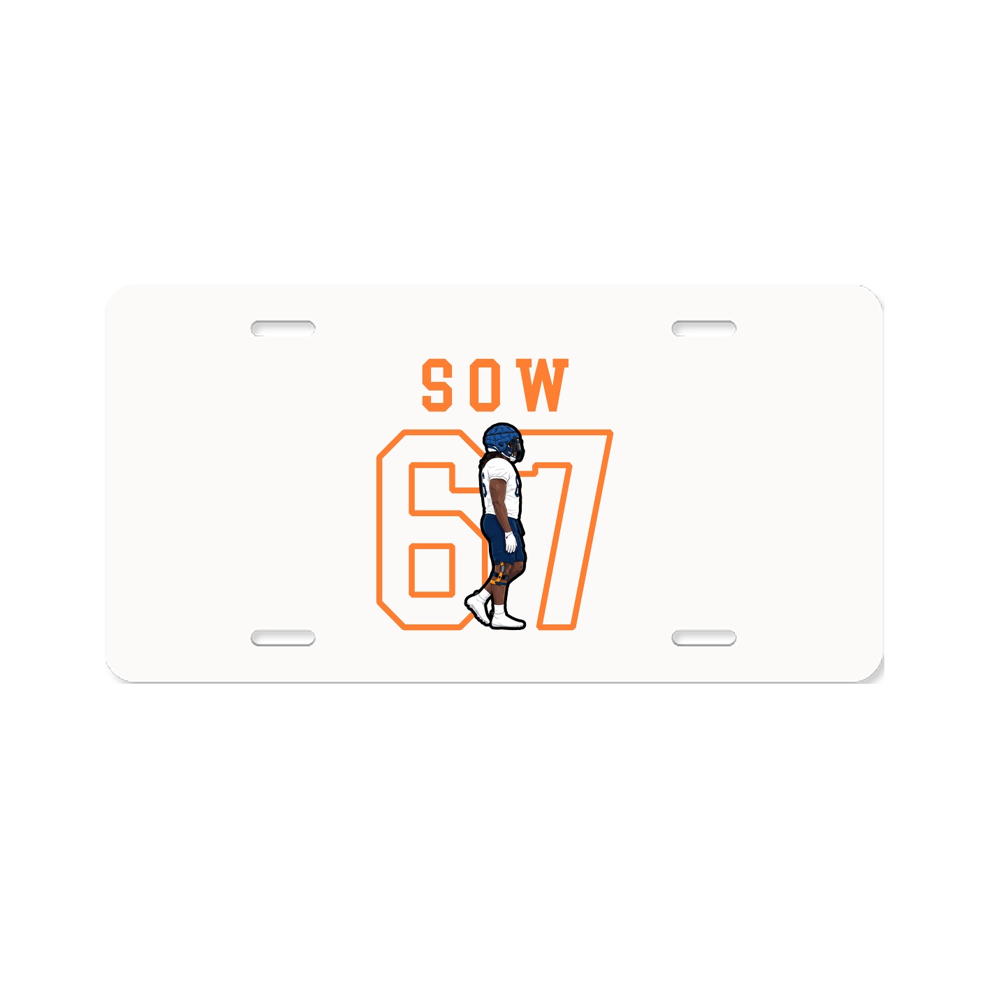 License Plate — Shirsey in Classic