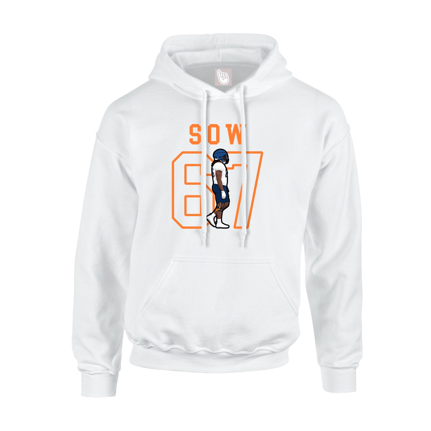 Youth Hoodie — Shirsey in White