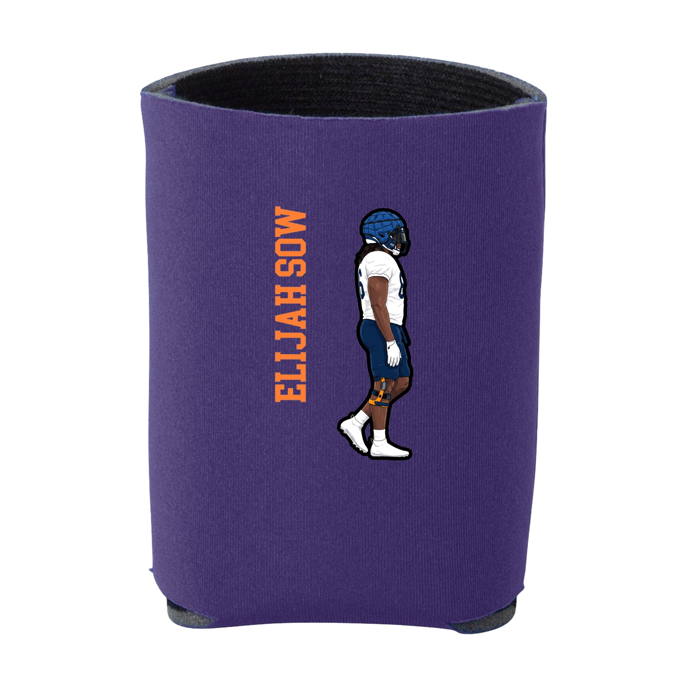Can Holder — Name Vertical in Purple