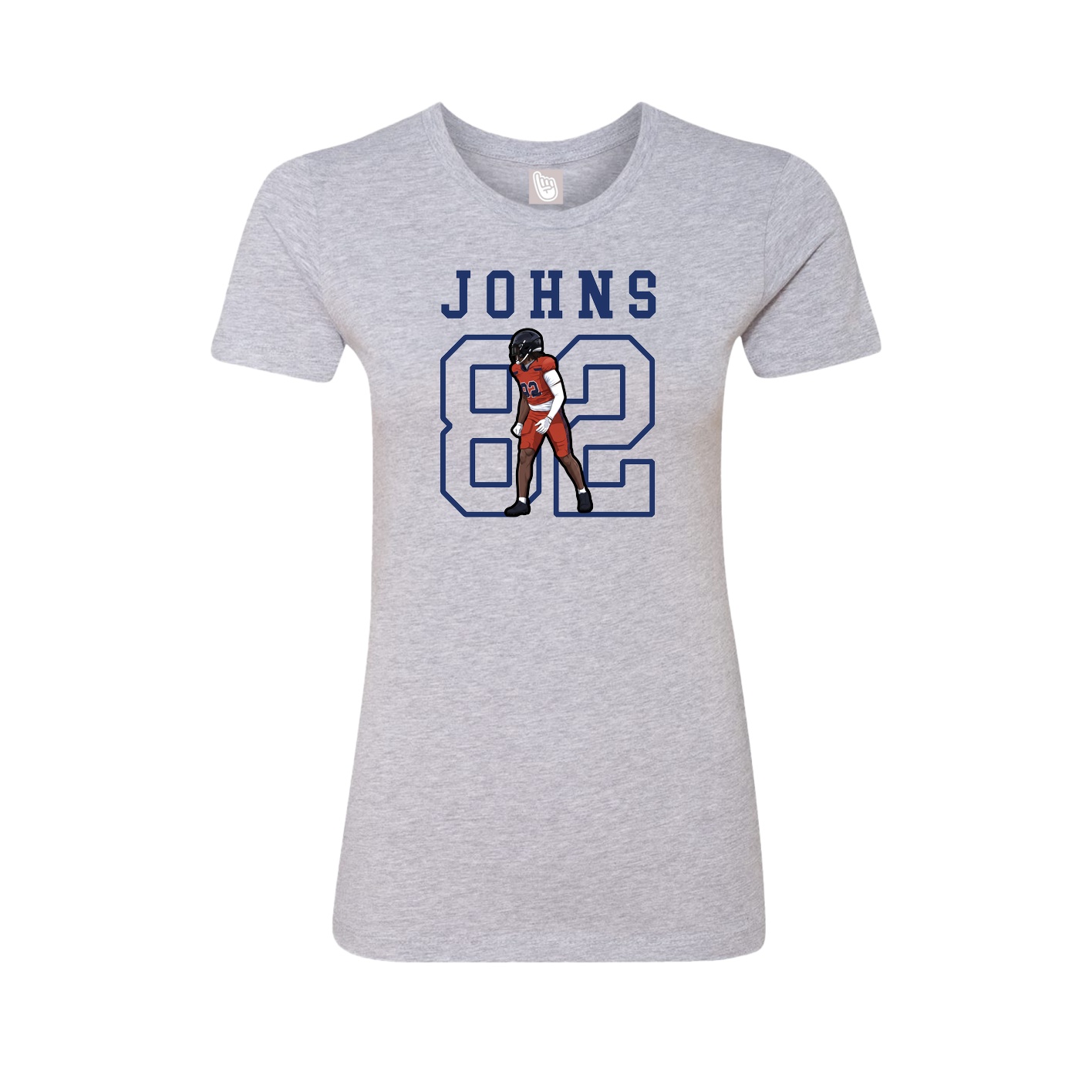 Fitted Women's Tee — Shirsey in Grey