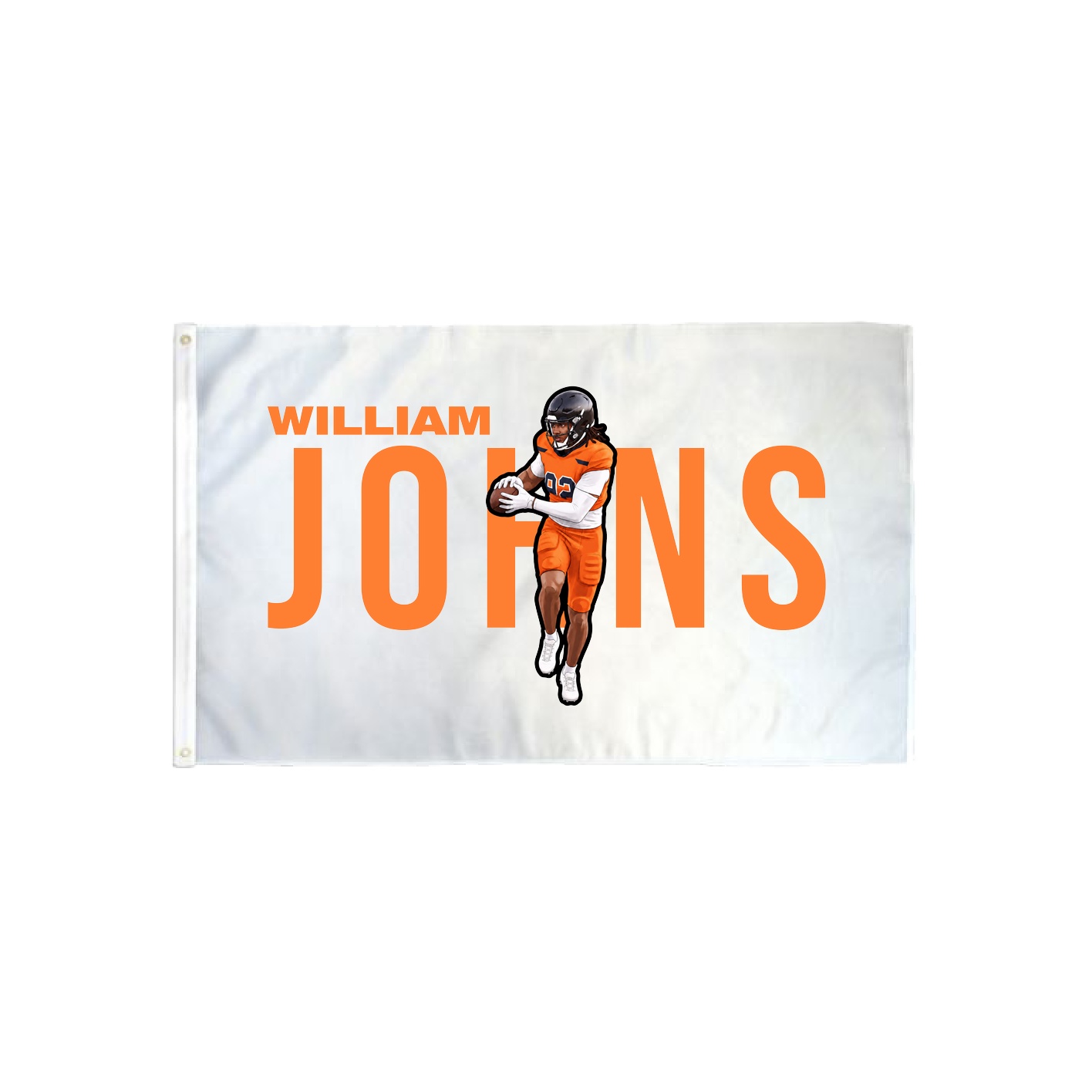 3x5 Flag — Player Name in Classic