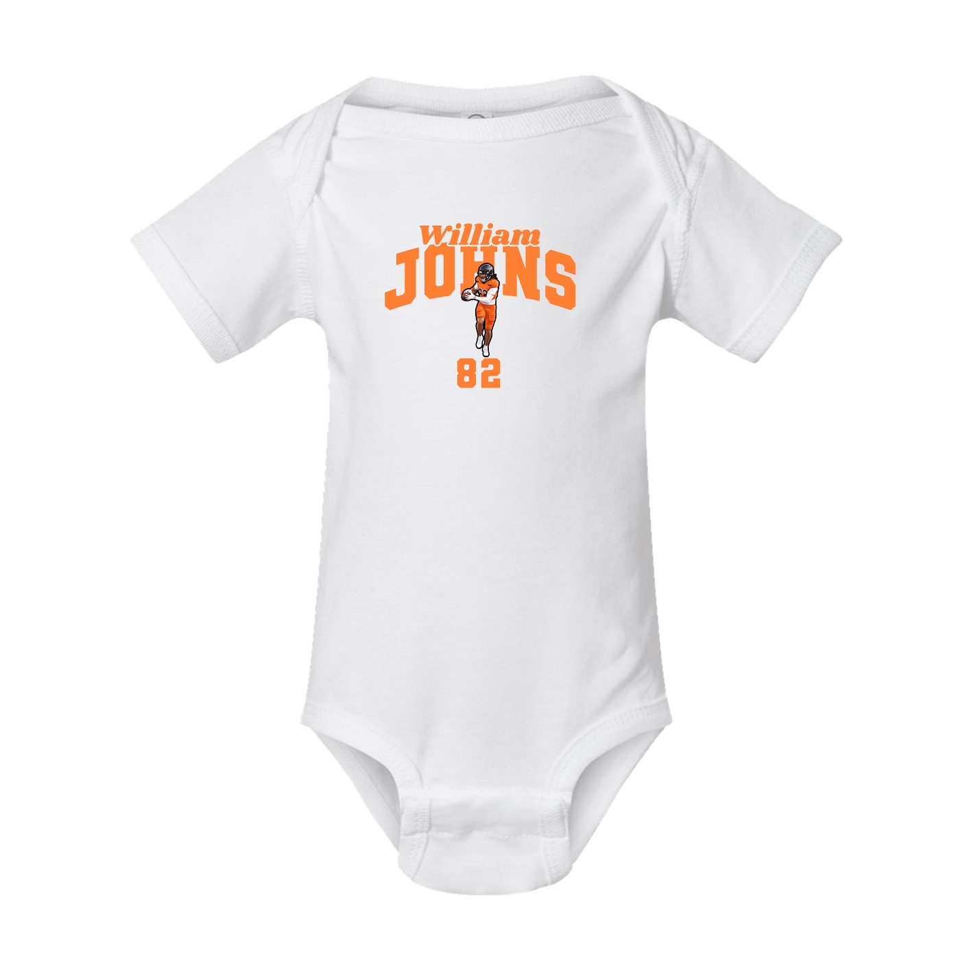 Baby Onesie — Signature Arch in White