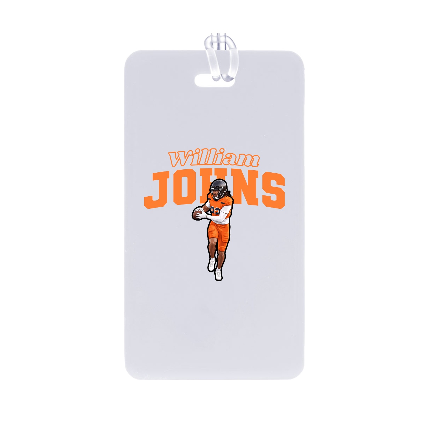 Bag Tag — Name Arch in Classic
