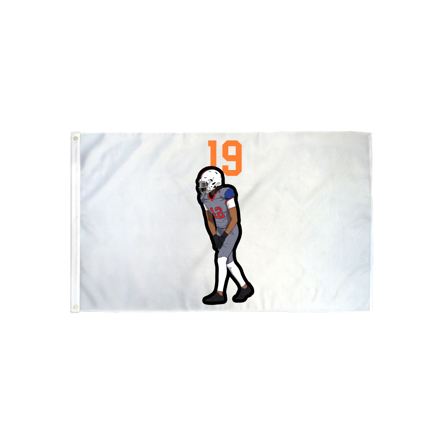 3x5 Flag — Number Top in Classic