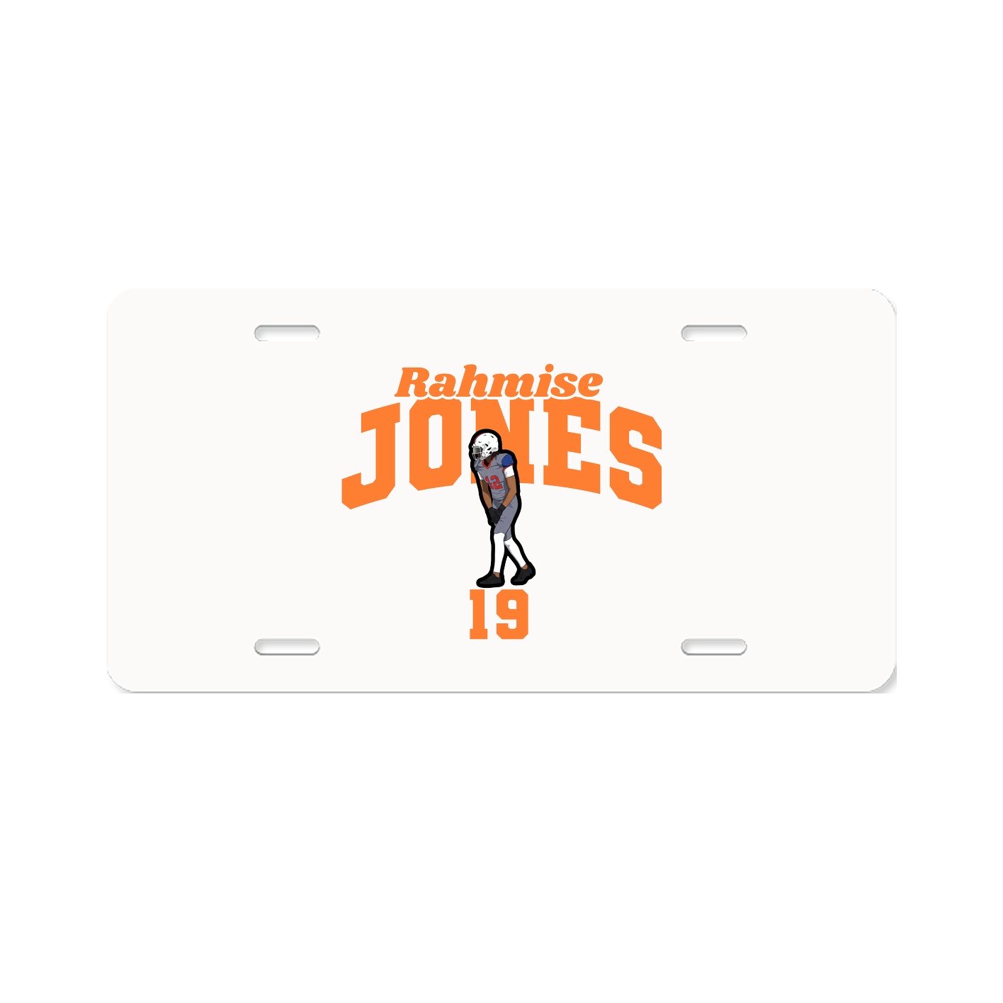 License Plate — Signature Arch in Classic