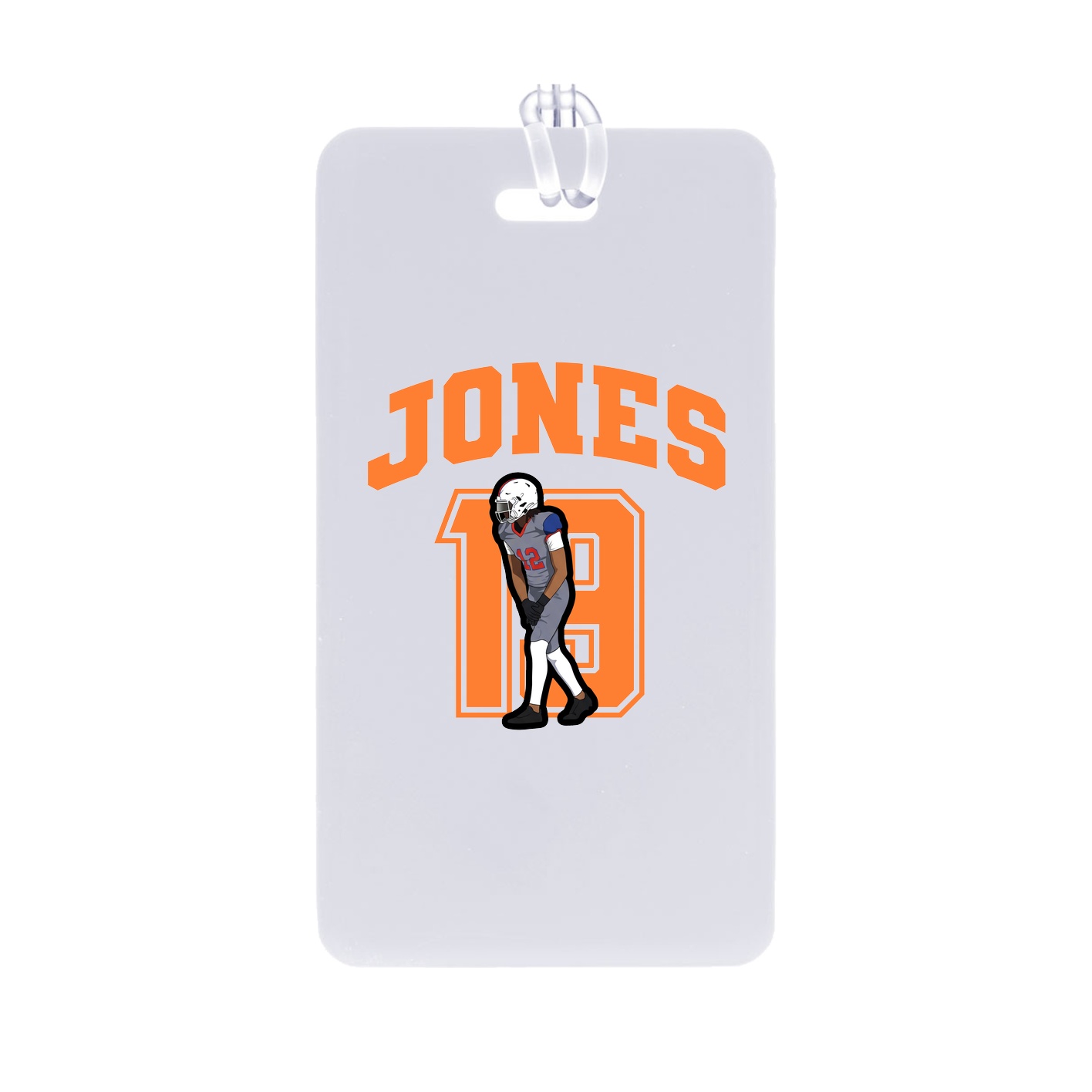Bag Tag — Number in Classic