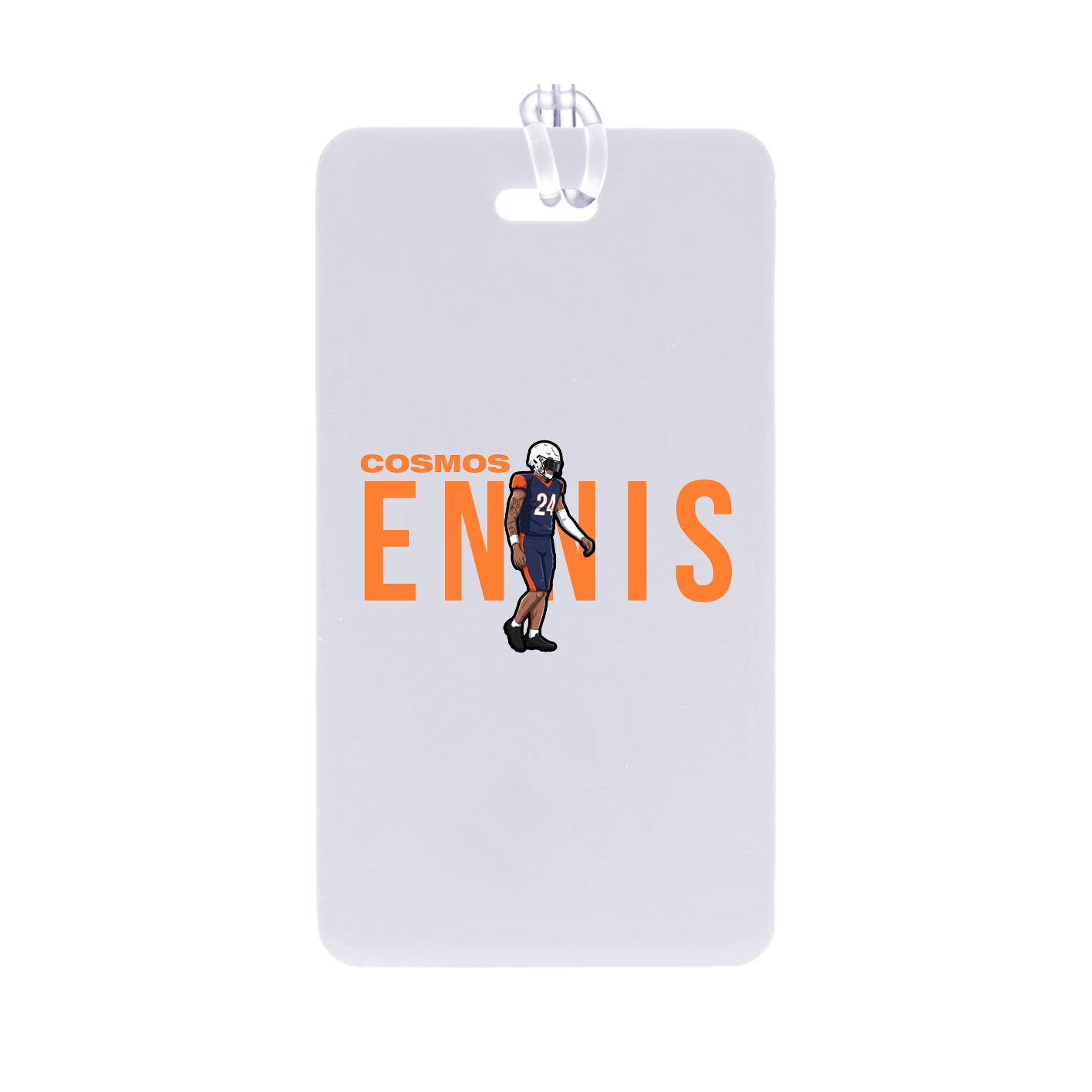 Bag Tag — Player Name in Classic