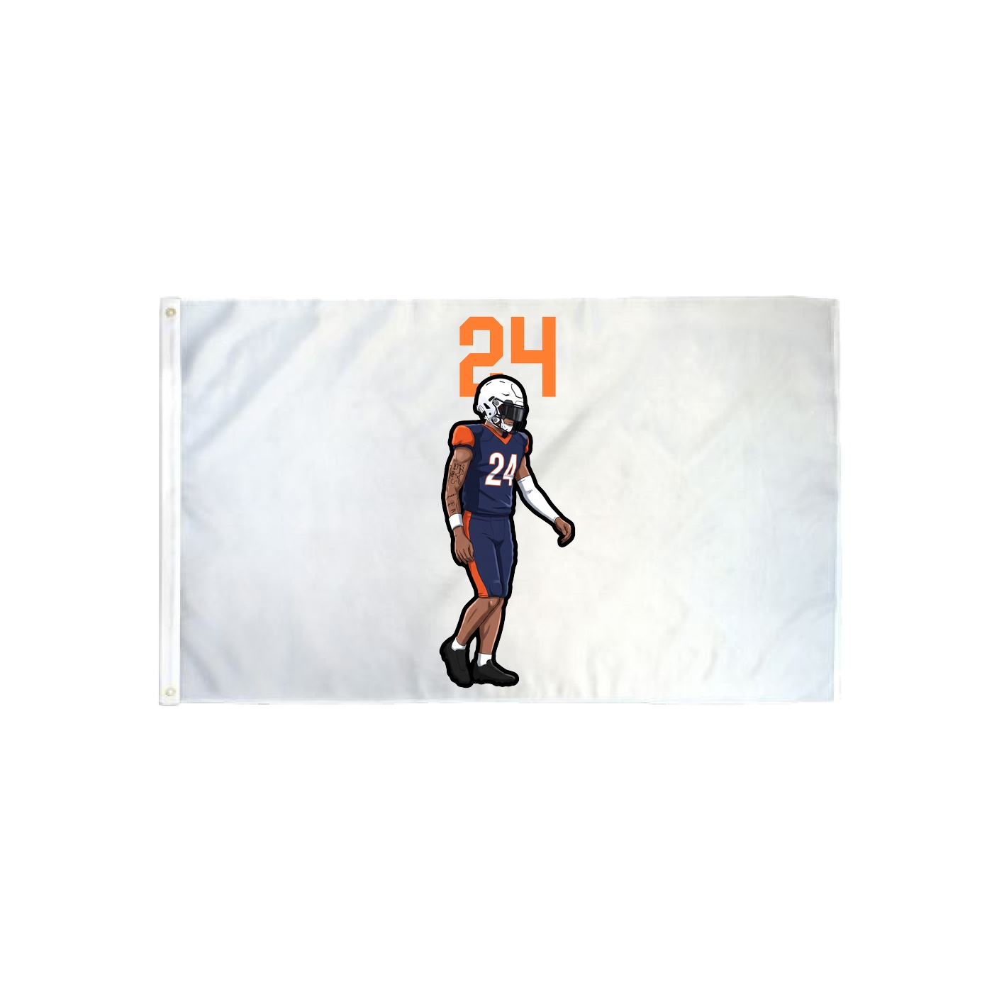 3x5 Flag — Number Top in Classic