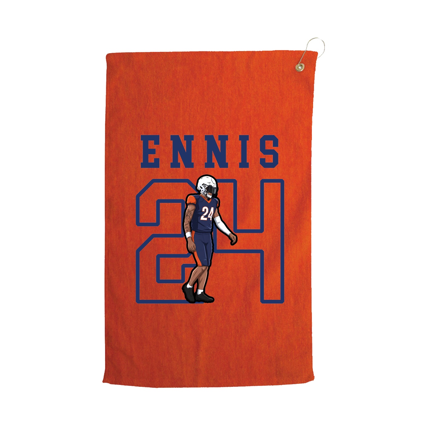 Golf Towel — Shirsey in Orange