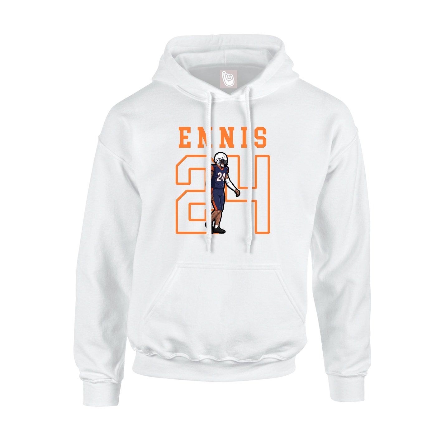Youth Hoodie — Shirsey in White