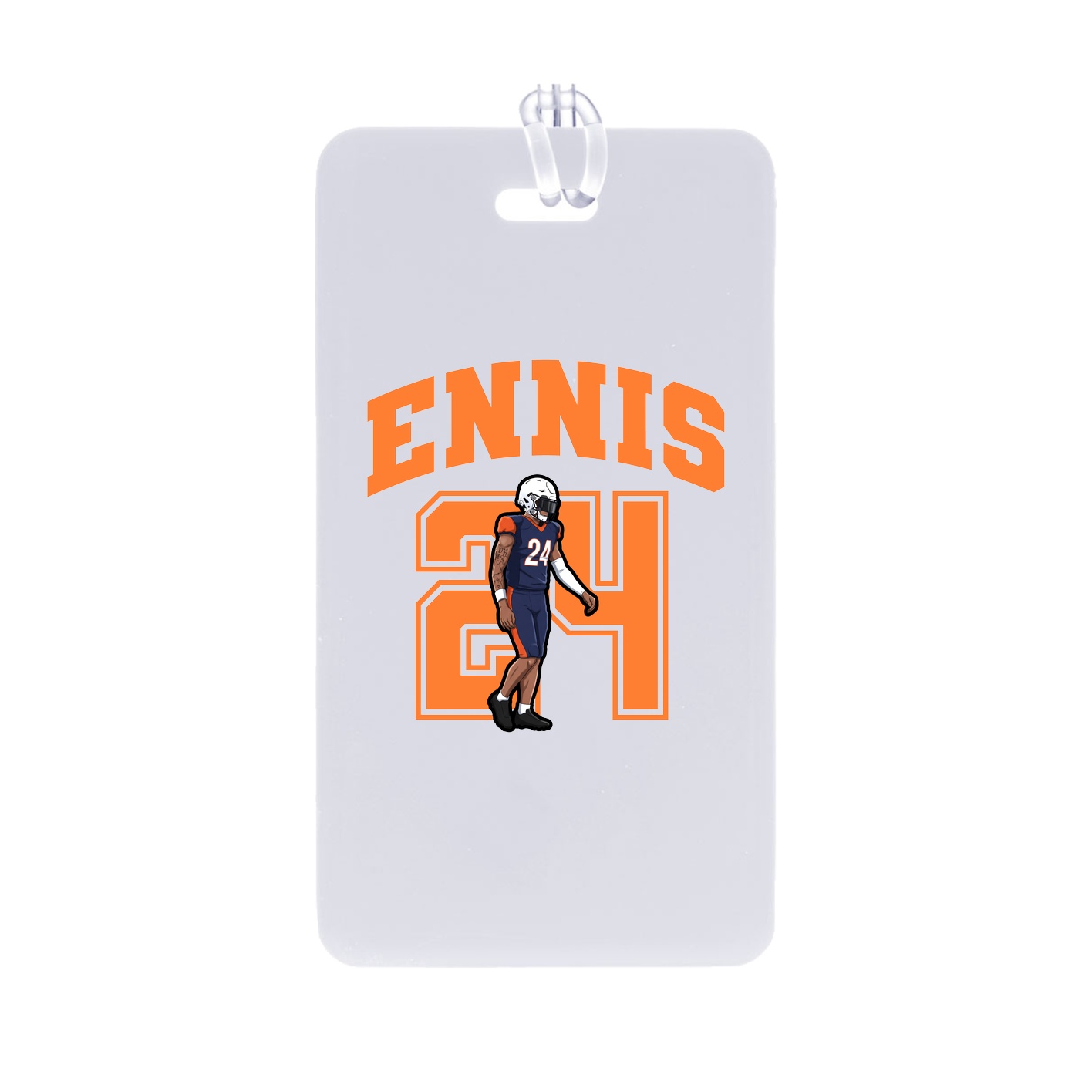 Bag Tag — Number in Classic