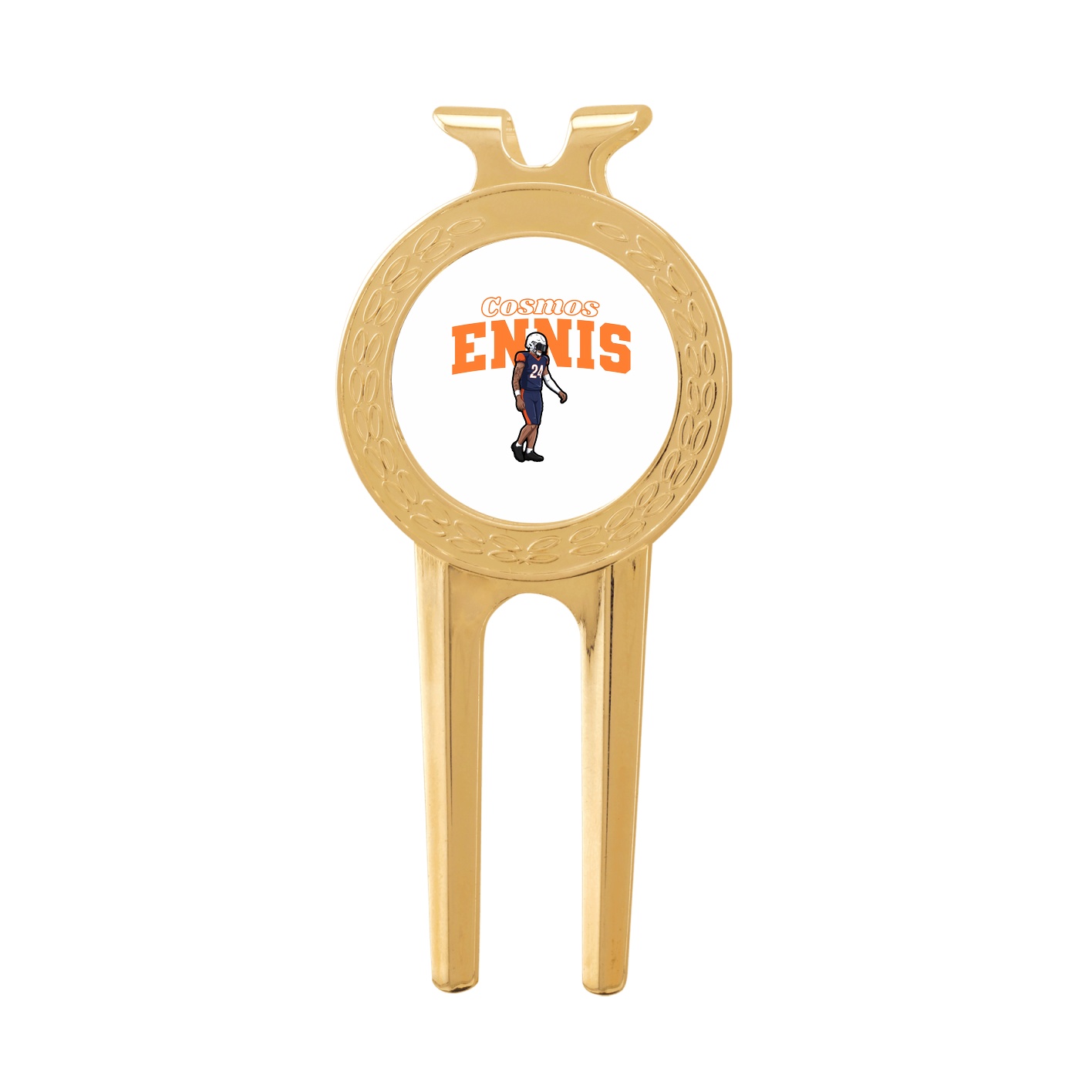 Divot Tool with Ball Marker — Name Arch in Classic