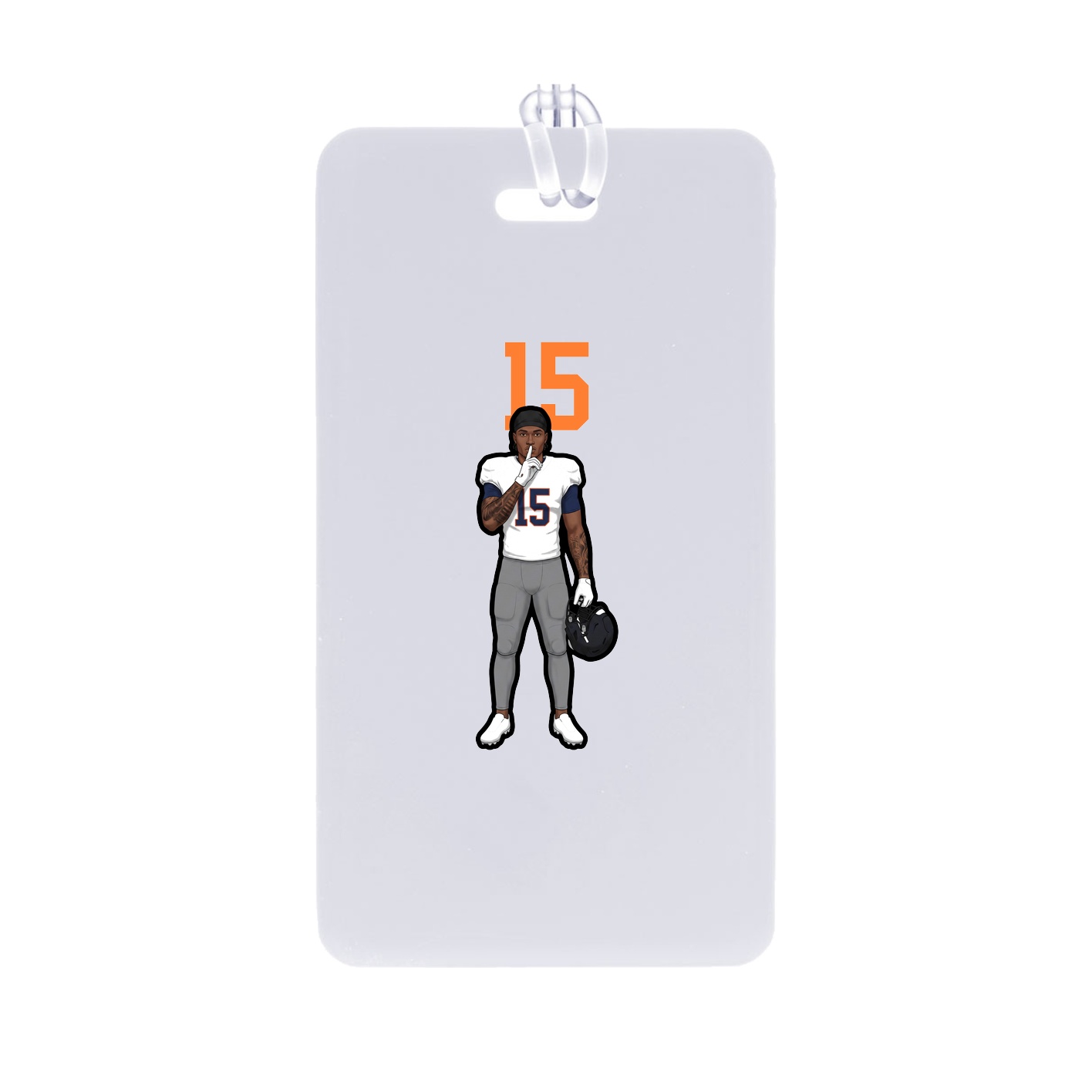 Bag Tag — Number Top in Classic