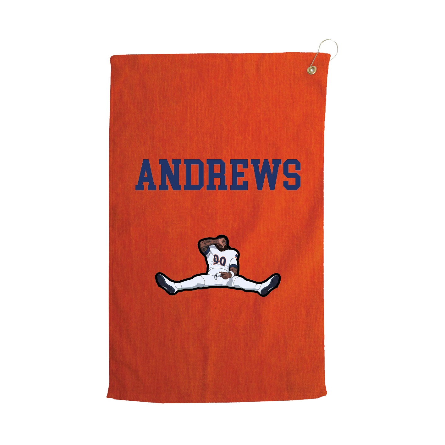 Golf Towel — Shirsey in Orange
