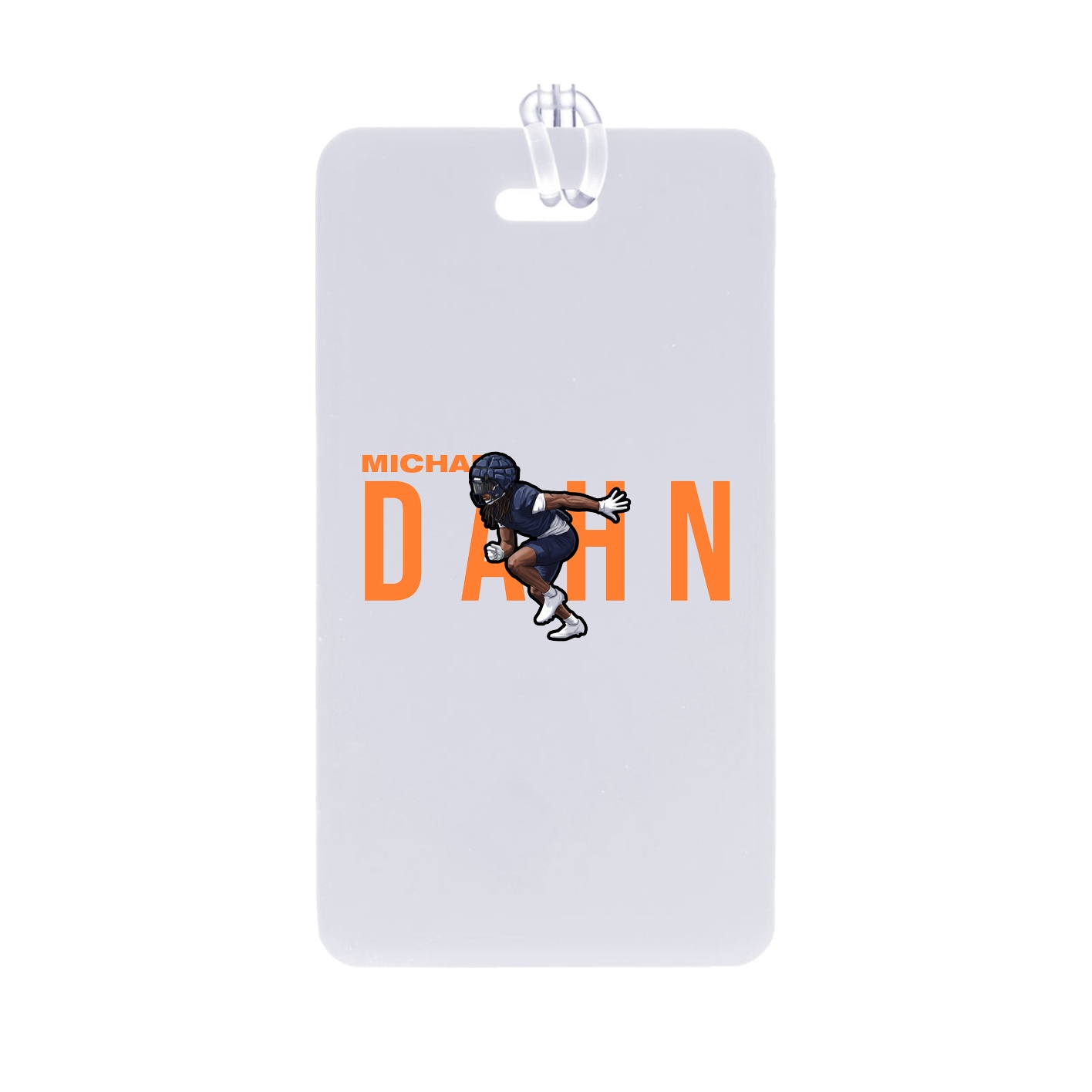 Bag Tag — Player Name in Classic