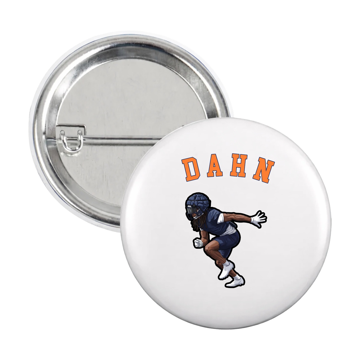 Game Day Button — Shirsey Arch in White