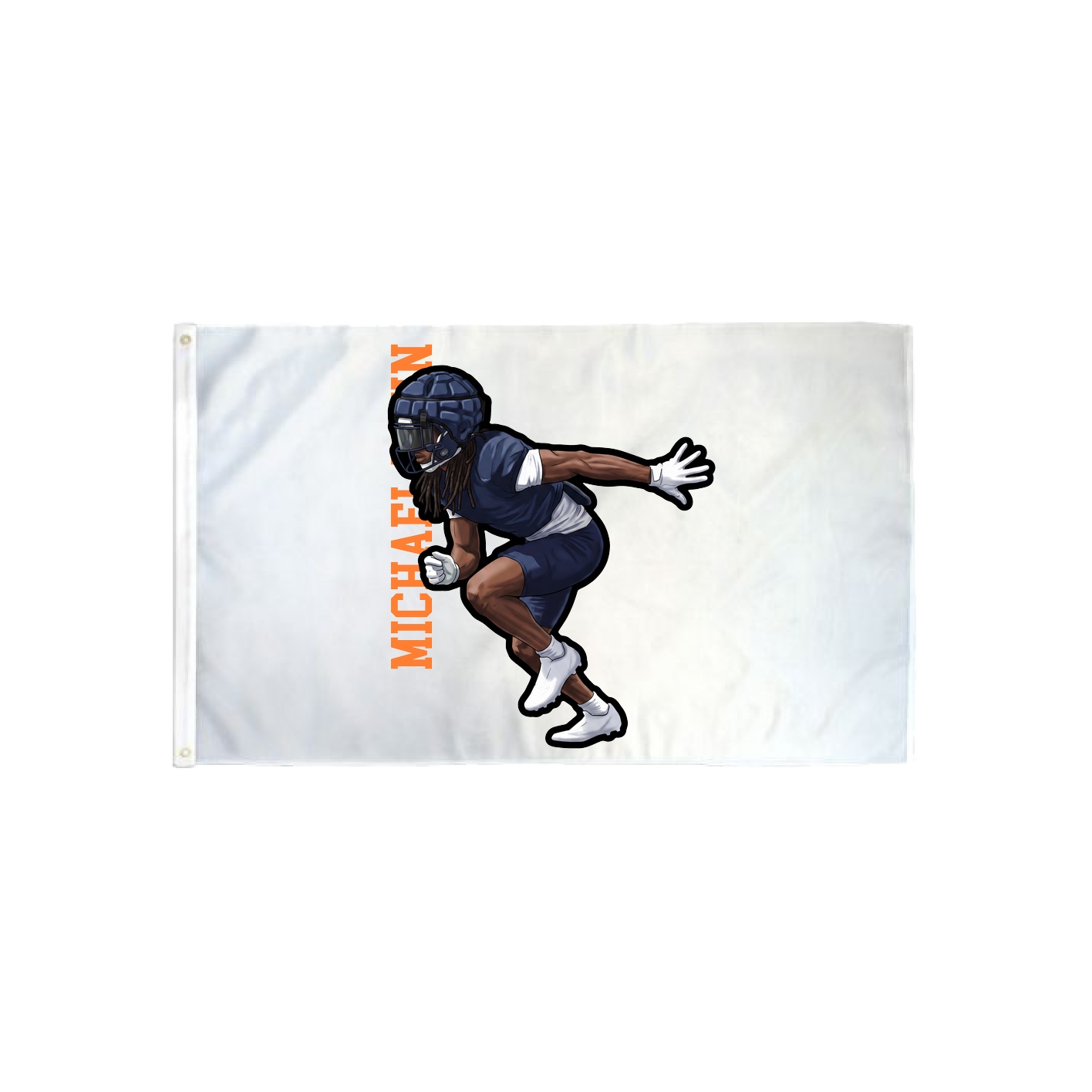 3x5 Flag — Name Vertical in Classic