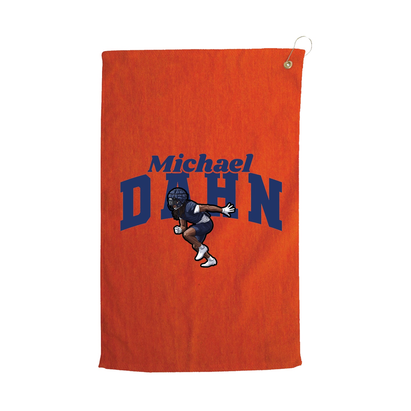 Golf Towel — Signature Arch in Orange