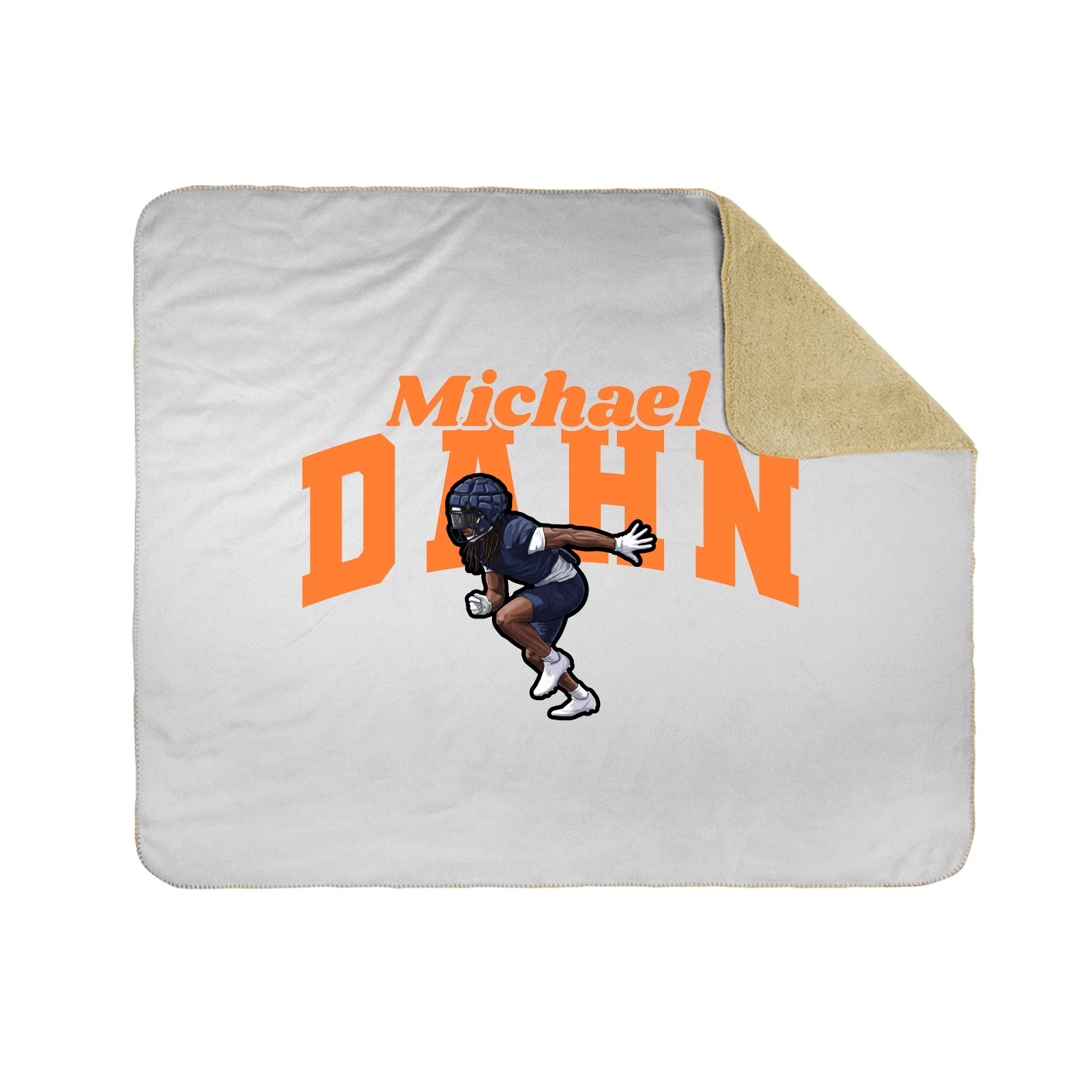 Throw Blanket — Signature Arch in White