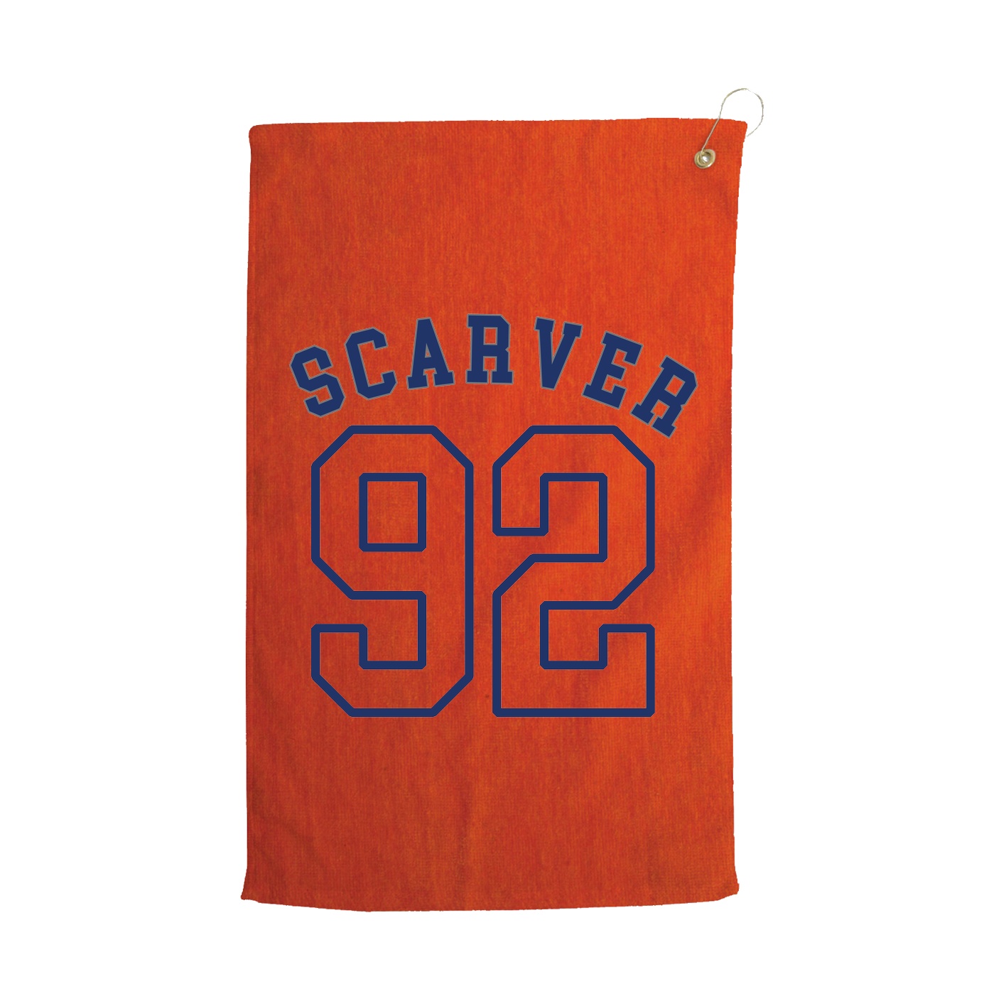 Golf Towel — Shirsey Arch in Orange