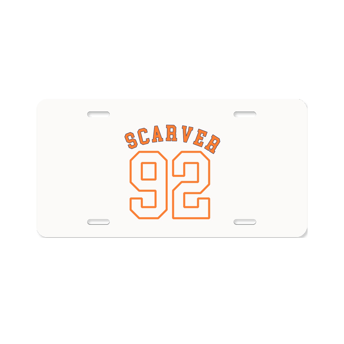 License Plate — Shirsey Arch in Classic
