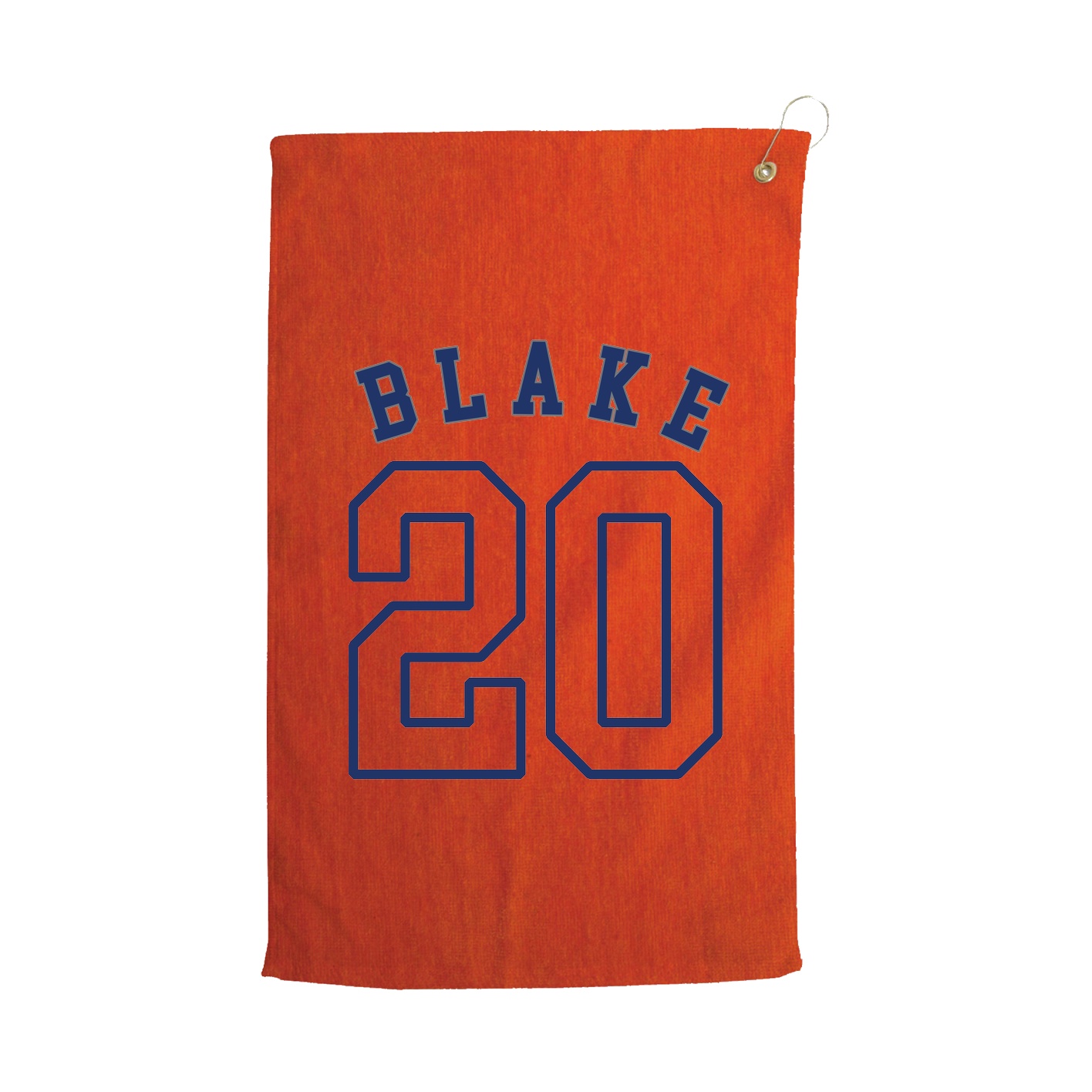 Golf Towel — Shirsey Arch in Orange