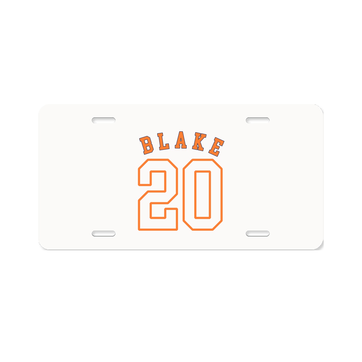 License Plate — Shirsey Arch in Classic