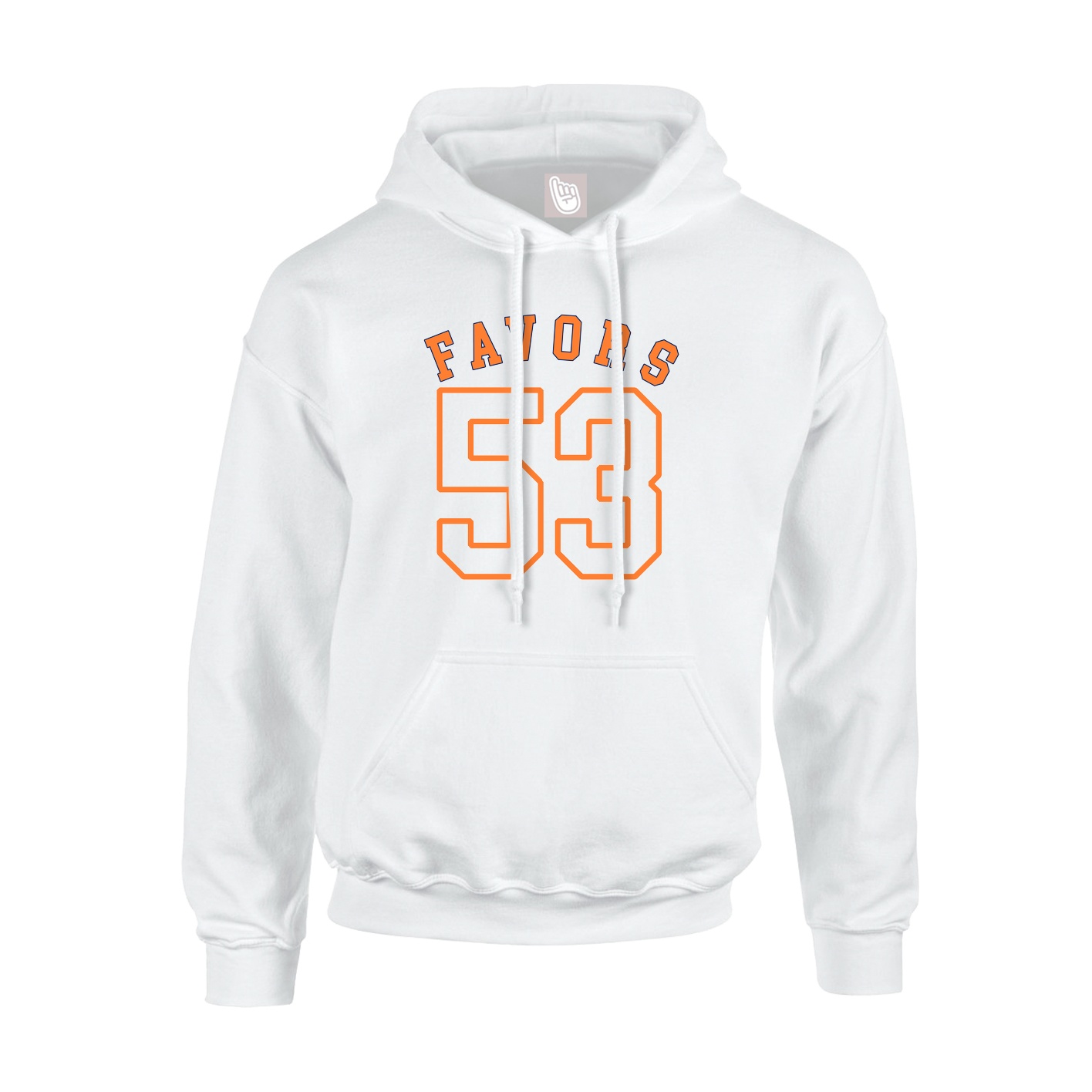 Youth Hoodie — Shirsey Arch in White