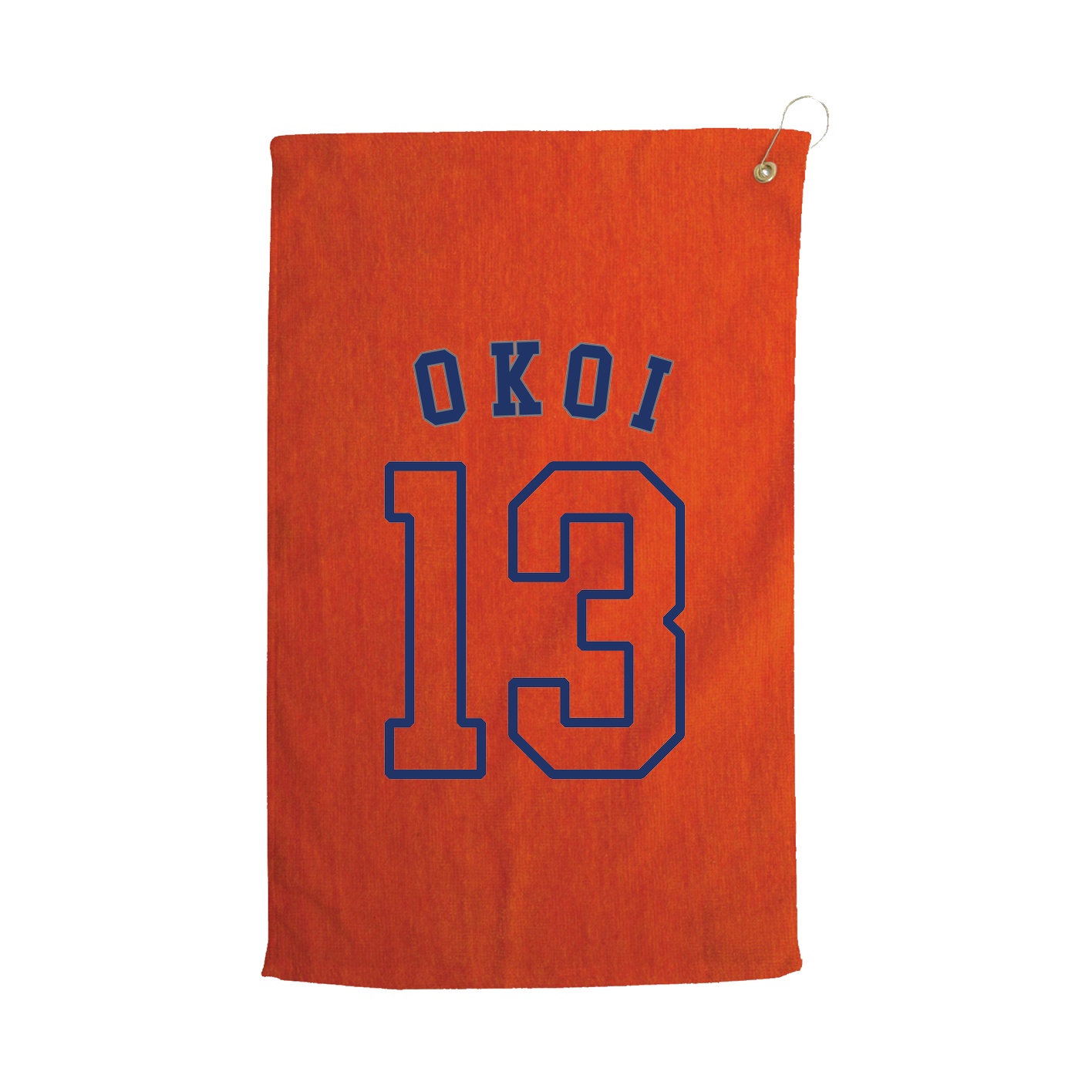 Golf Towel — Shirsey Arch in Orange