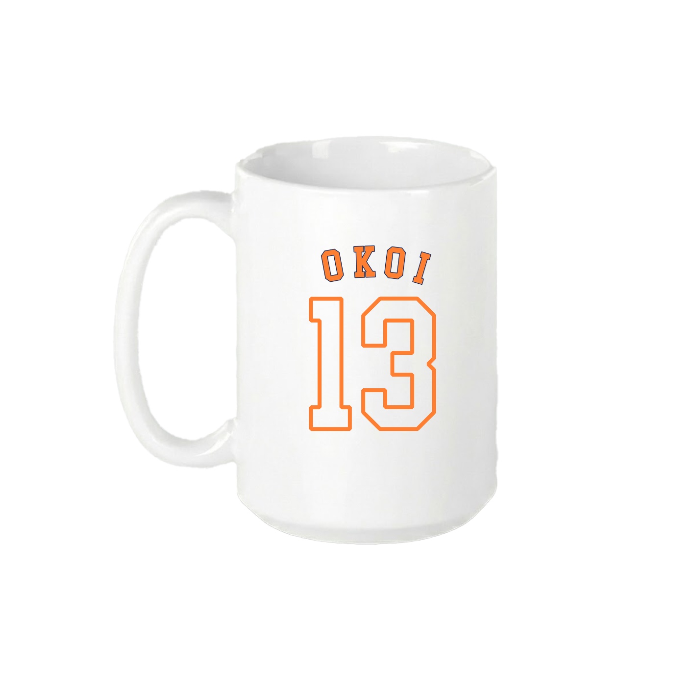 15oz Coffee Mug — Shirsey Arch in White
