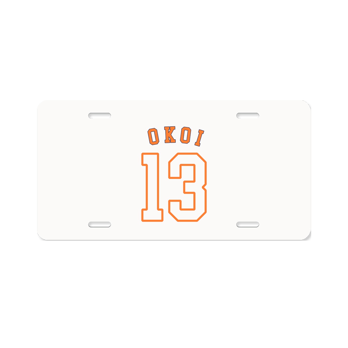 License Plate — Shirsey Arch in Classic