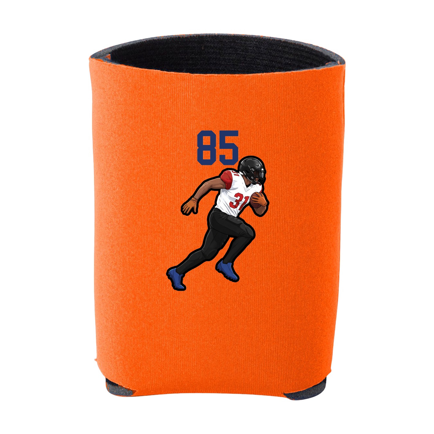 Can Holder — Number Top in Orange