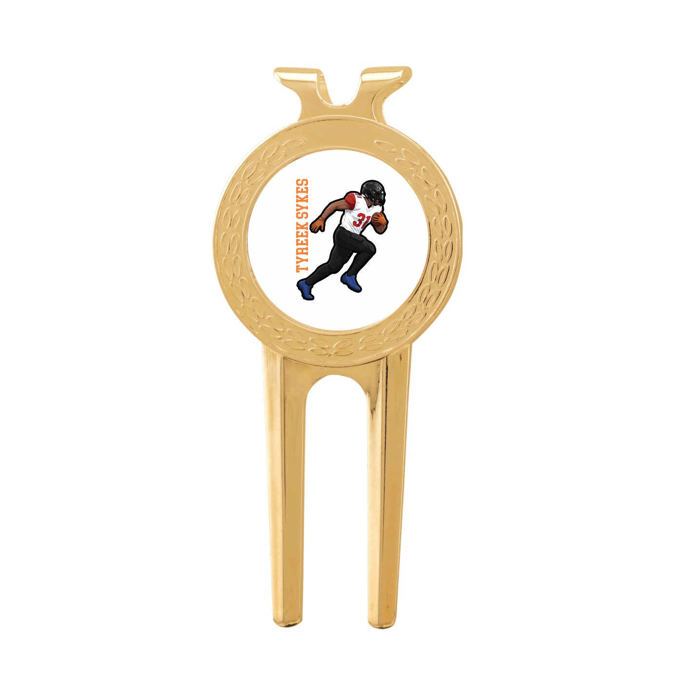 Divot Tool with Ball Marker — Name Vertical in Classic