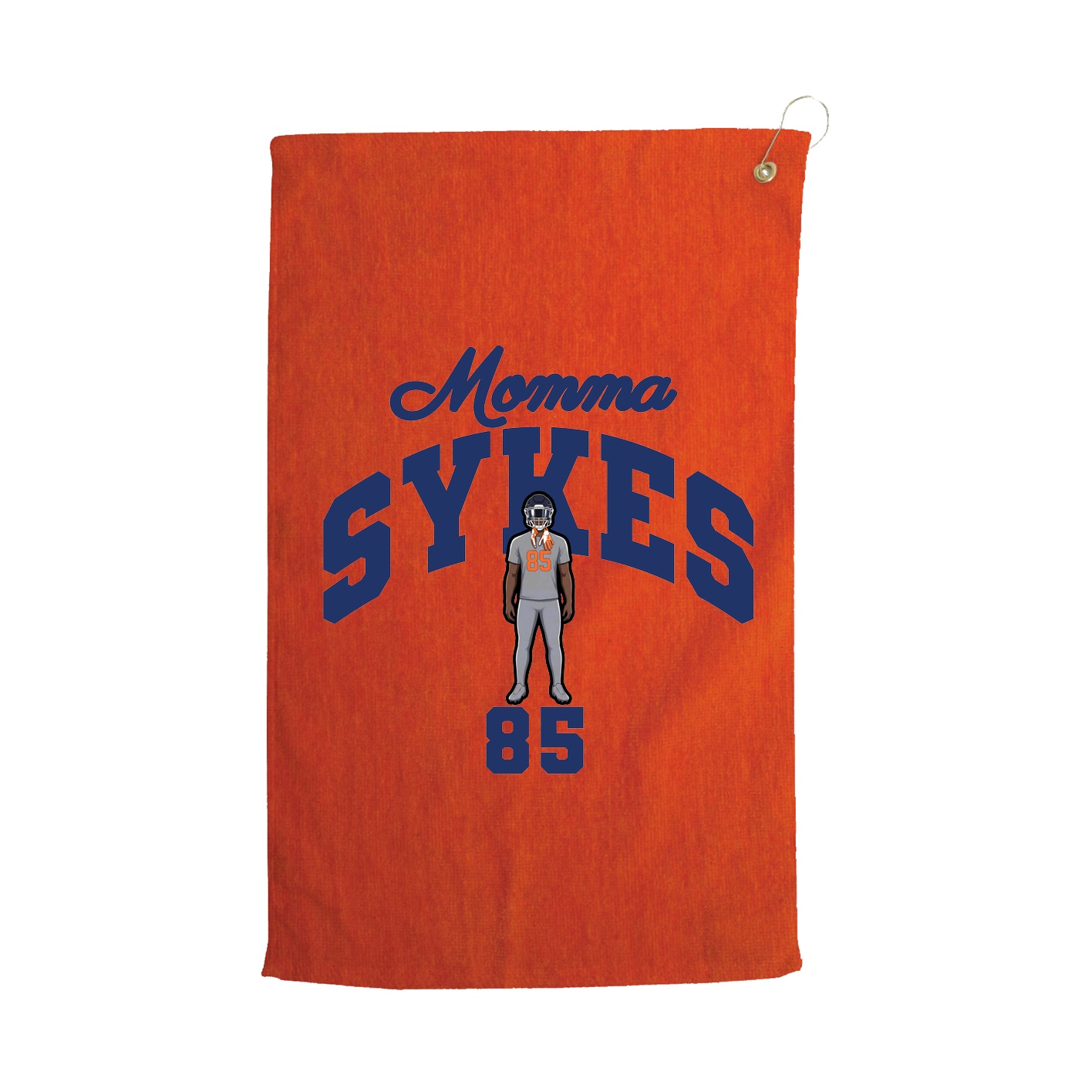 Golf Towel — Mothers Day Arch in Orange