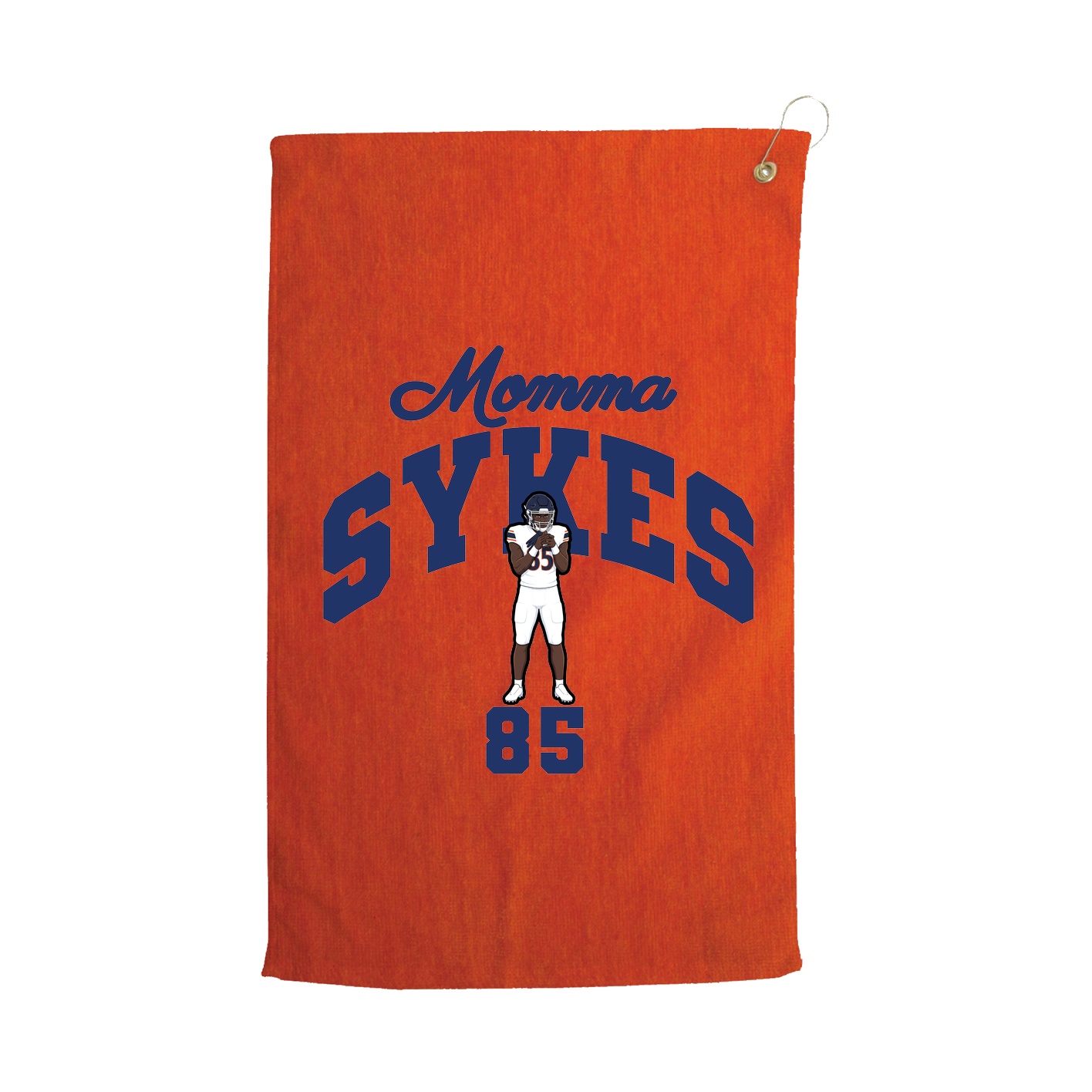 Golf Towel — Mothers Day Arch in Orange