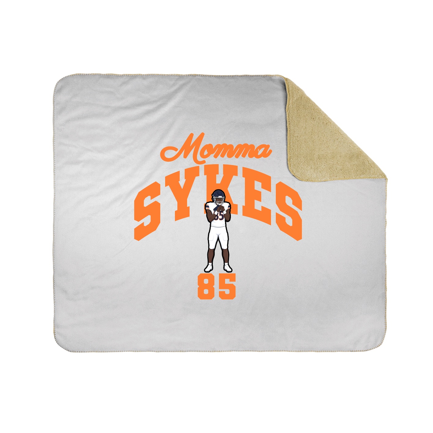 Throw Blanket — Mothers Day Arch in White