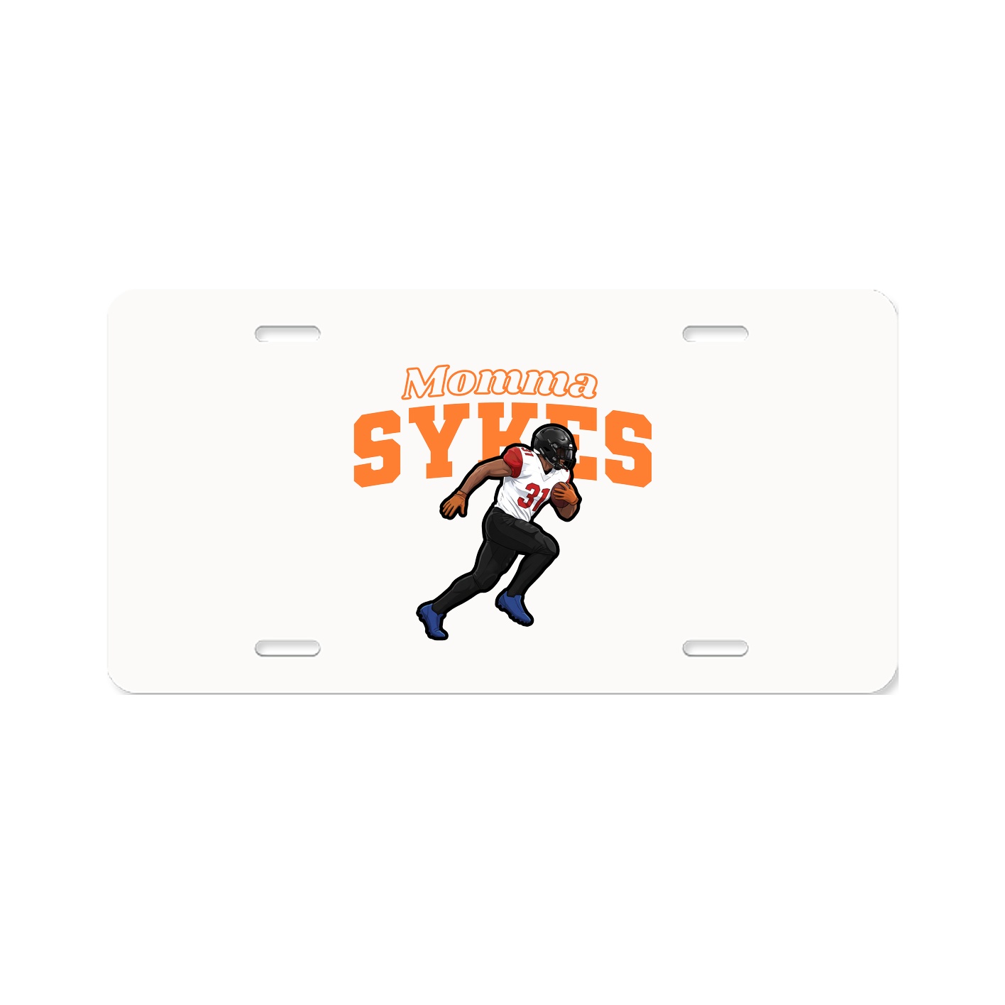 License Plate — Mothers Day Block in Classic
