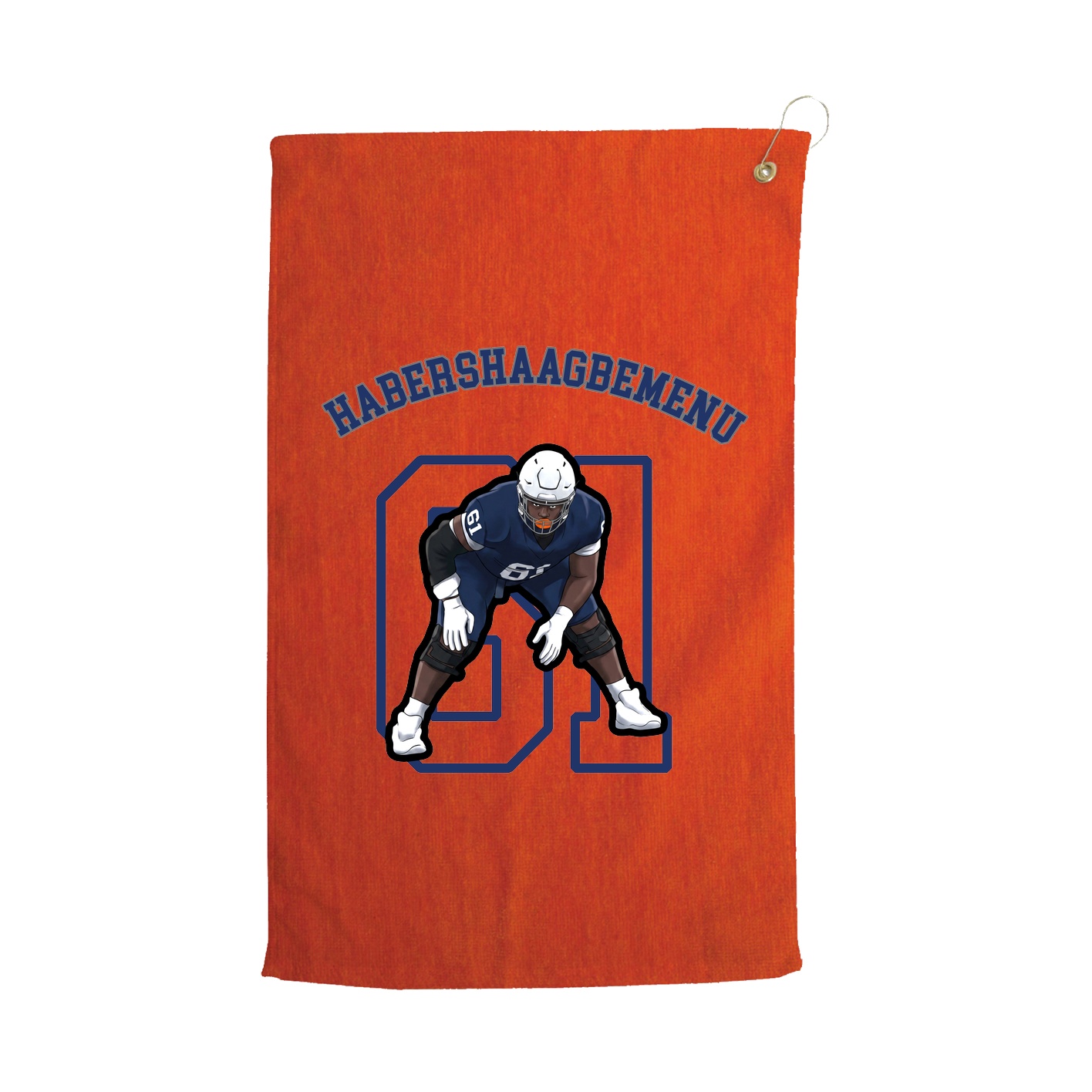 Golf Towel — Shirsey Arch in Orange