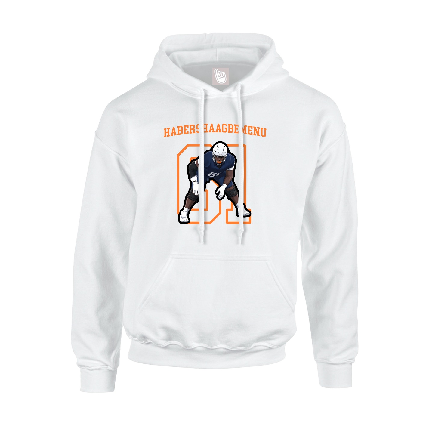 Youth Hoodie — Shirsey in White