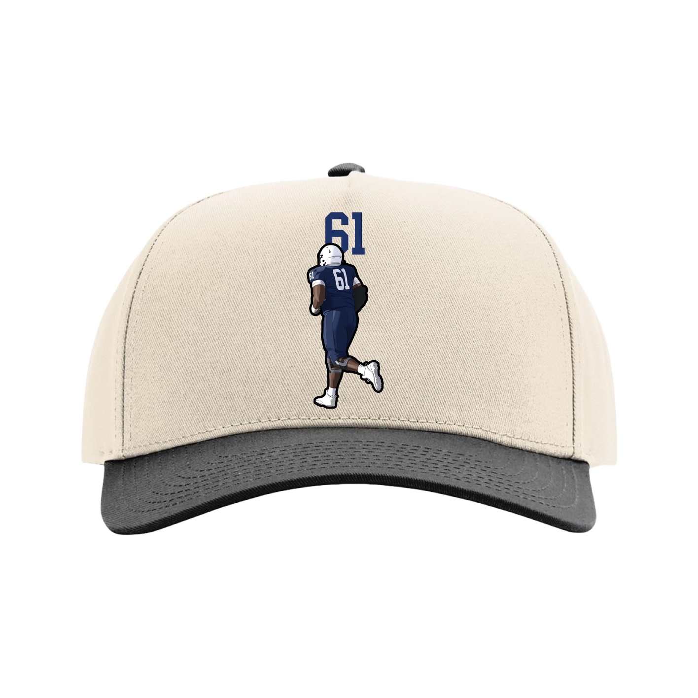Full Fabric Five-Panel Champ Cap