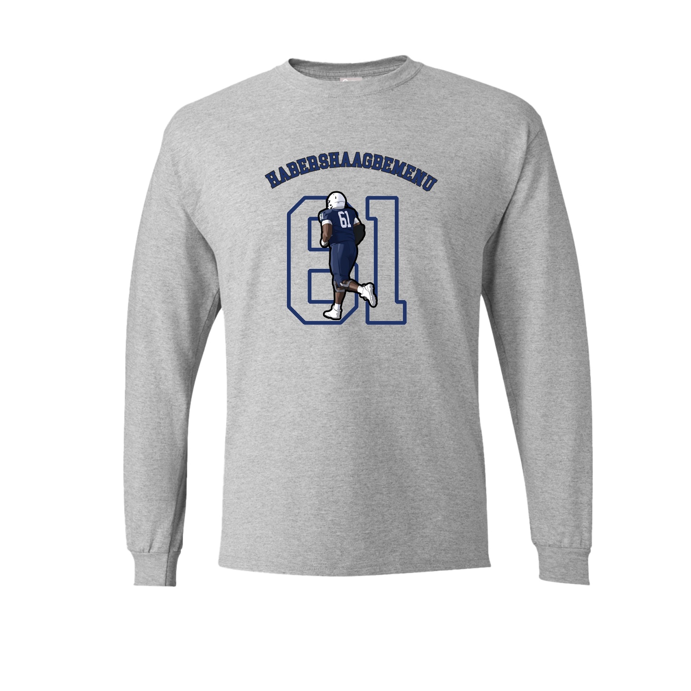 Long Sleeve Tee — Shirsey Arch in Grey