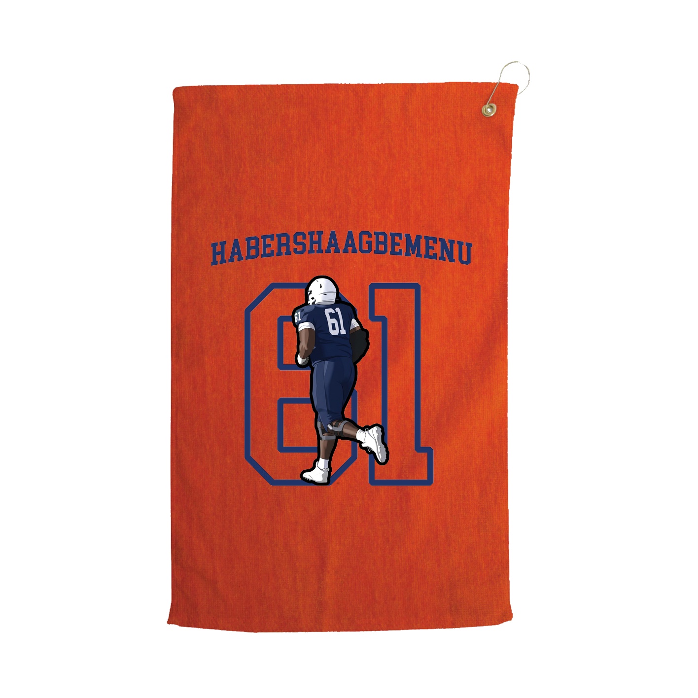 Golf Towel — Shirsey in Orange