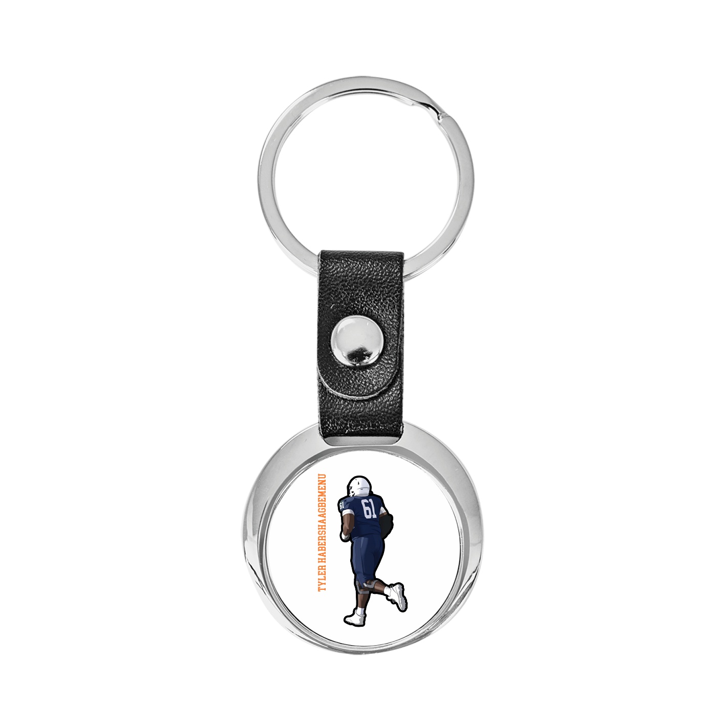 Key Chain — Name Vertical in Classic